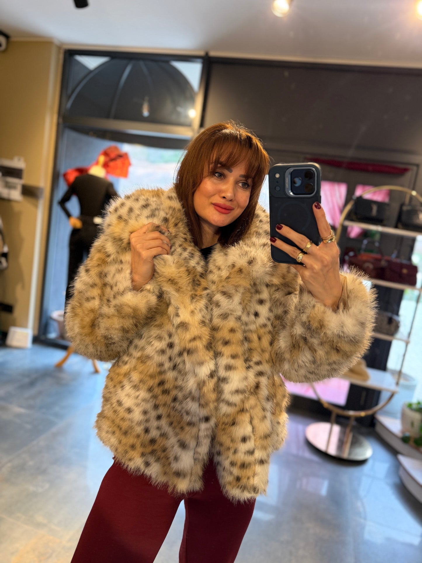 Nüans Leoapar Astarlı Kürk