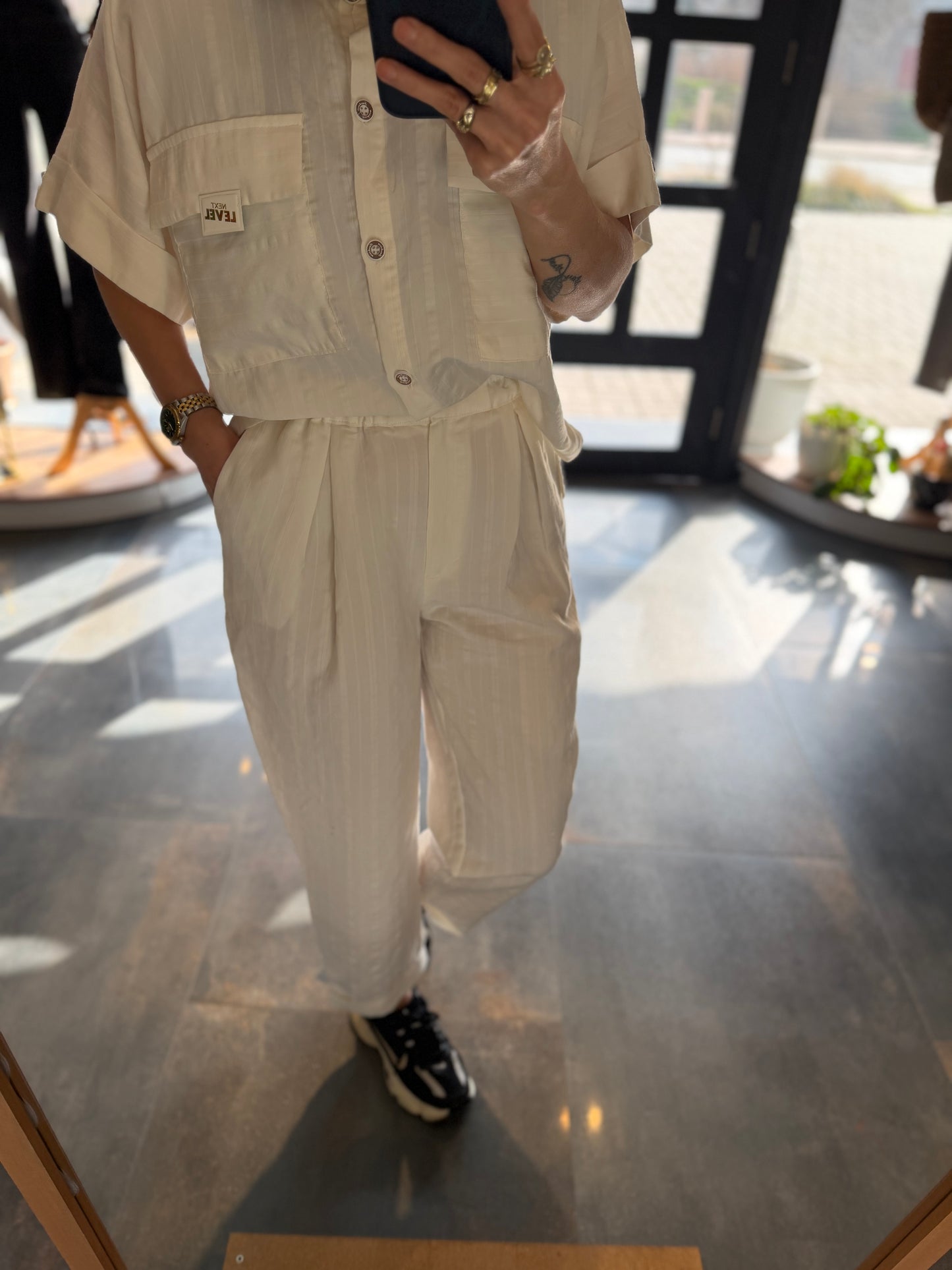 Newstar Tensel Beyaz Takım