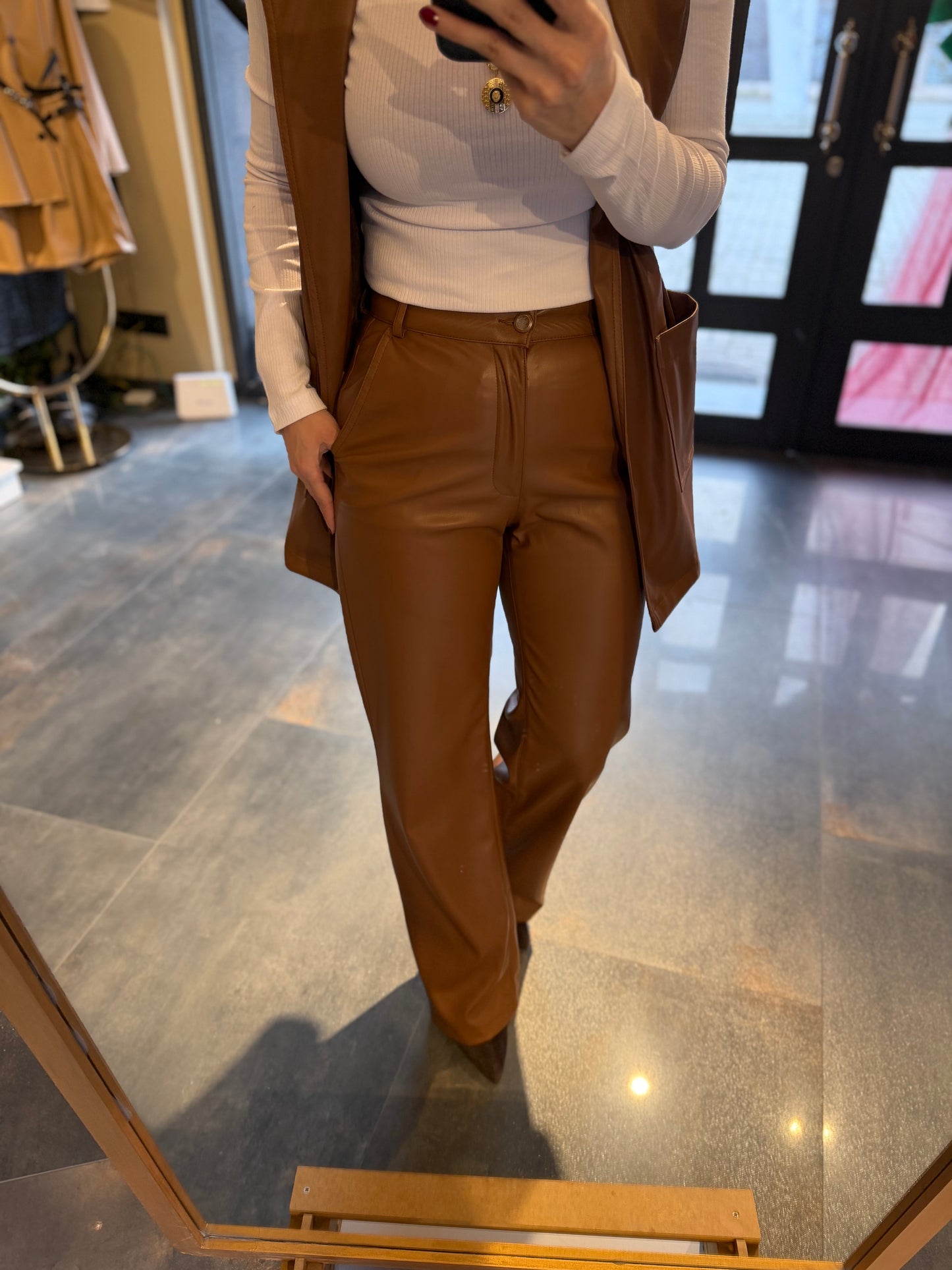 Majesty Kahve Deri Takım