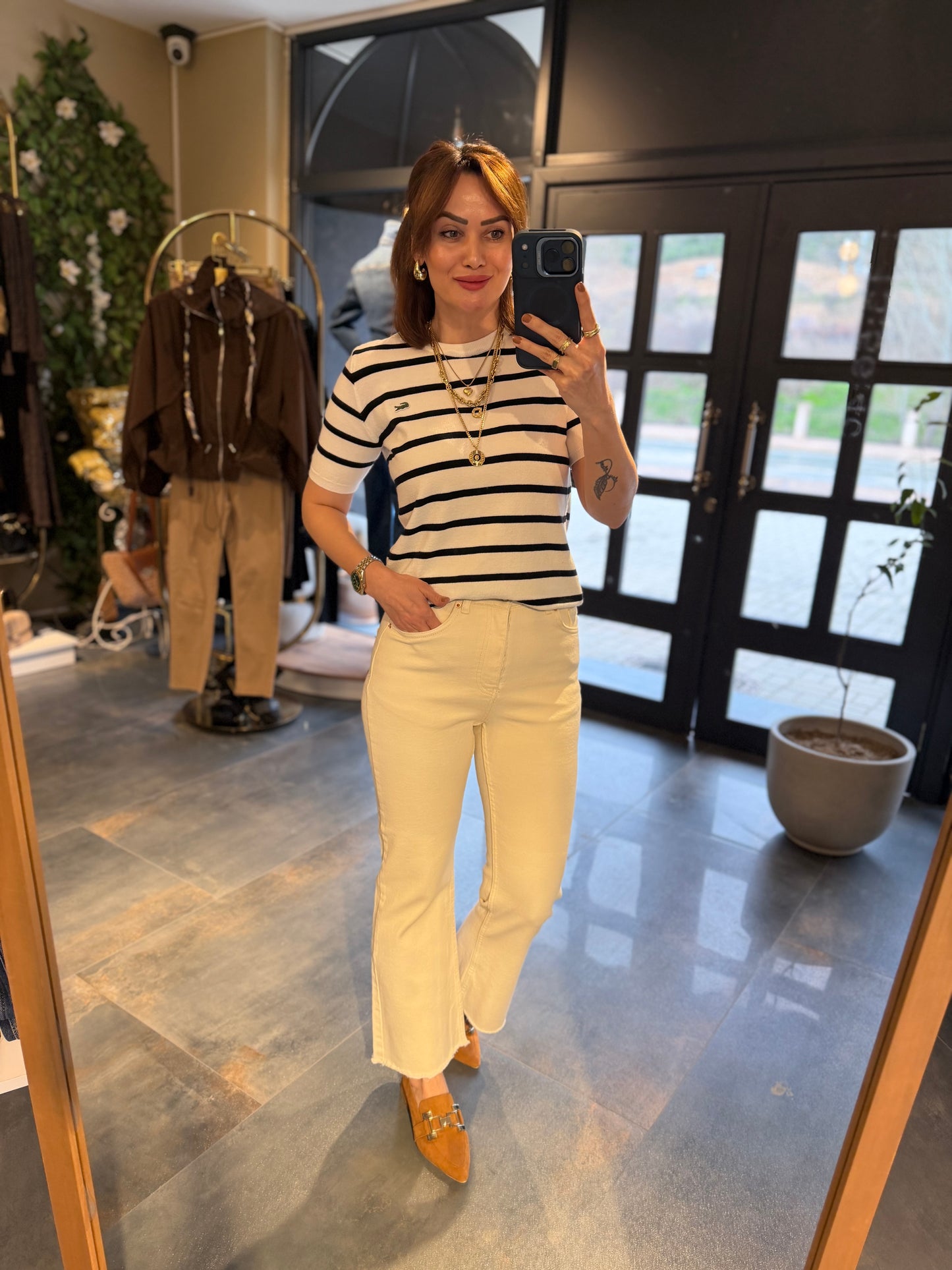 Xlove Yarım İspanyol Jean