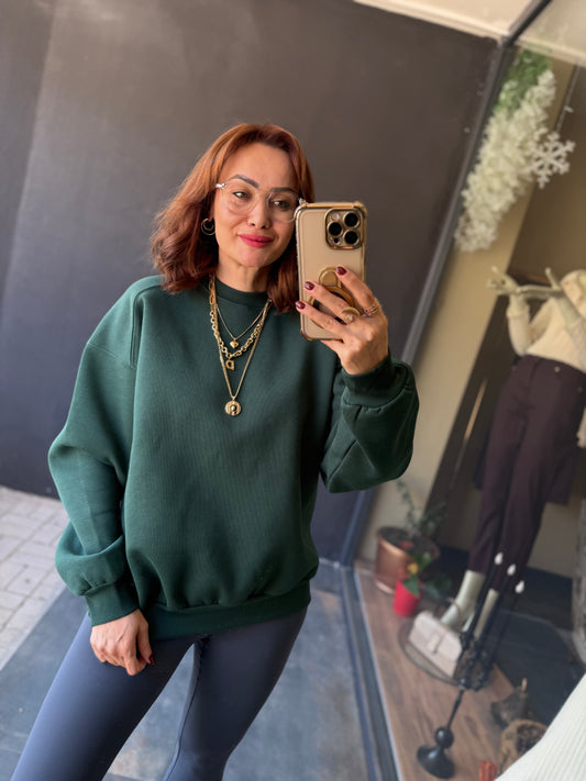 Petla Yeşil Sweat