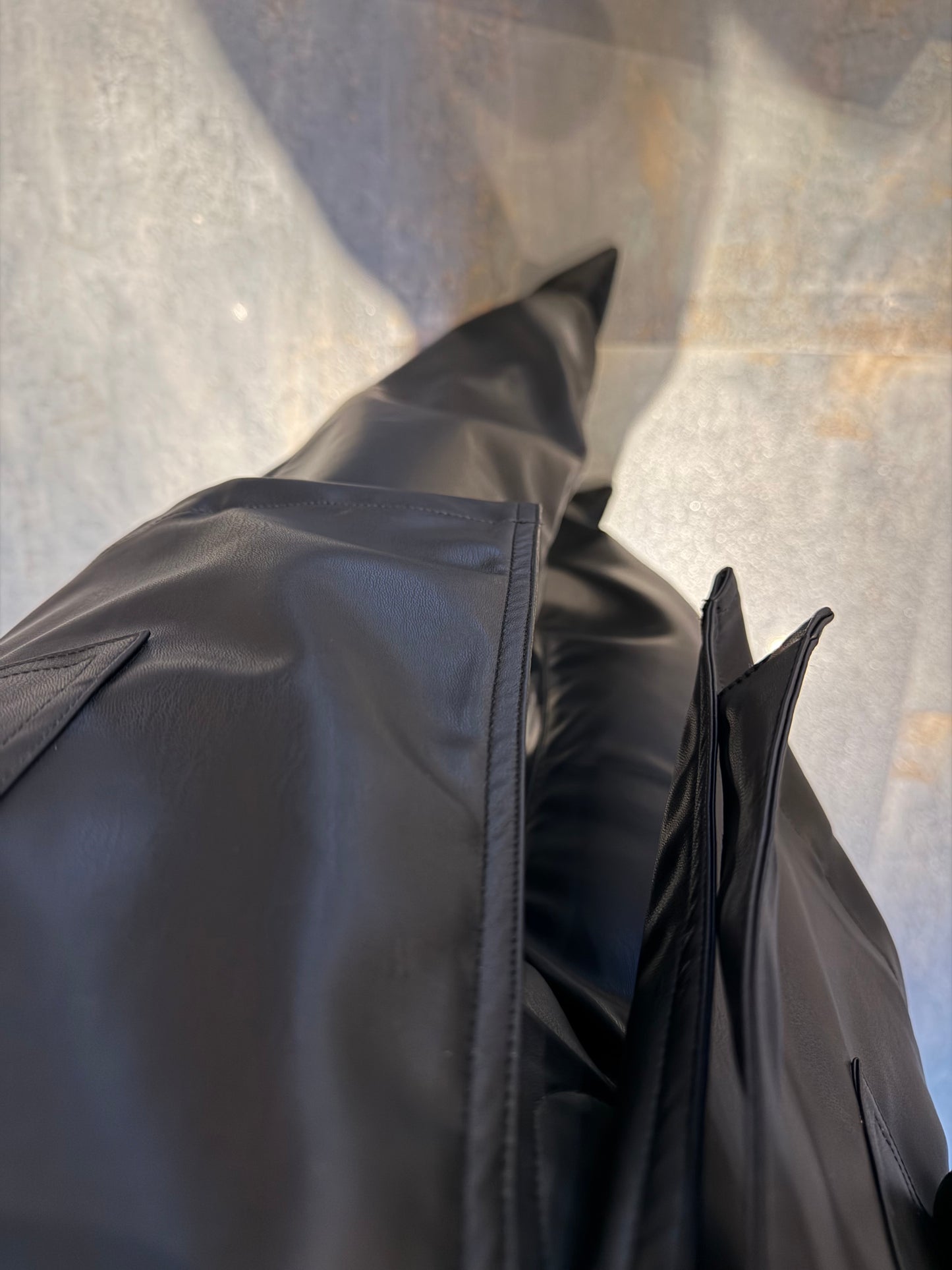 Majesty Siyah Deri Takım