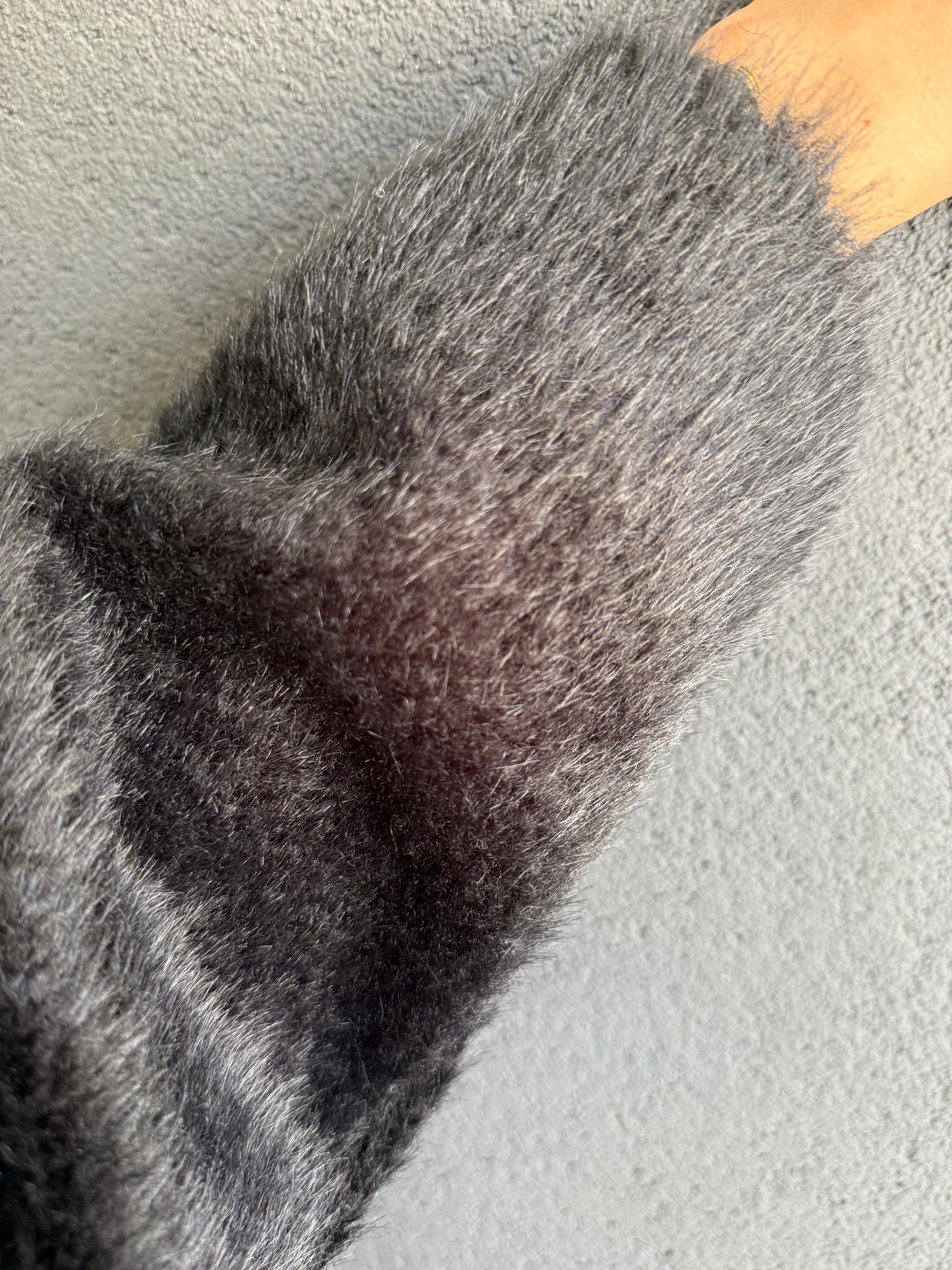 Paris Siyah Premium Kürk