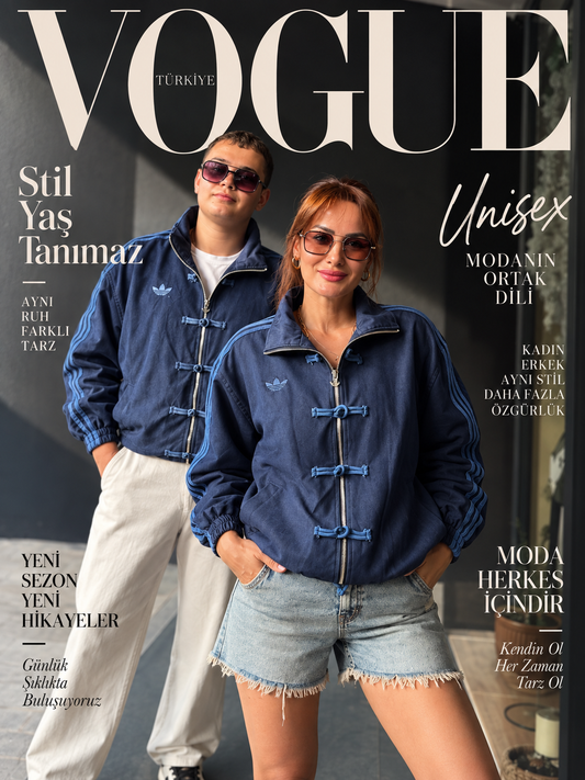 Orvessa Lacivert Unisex Ceket