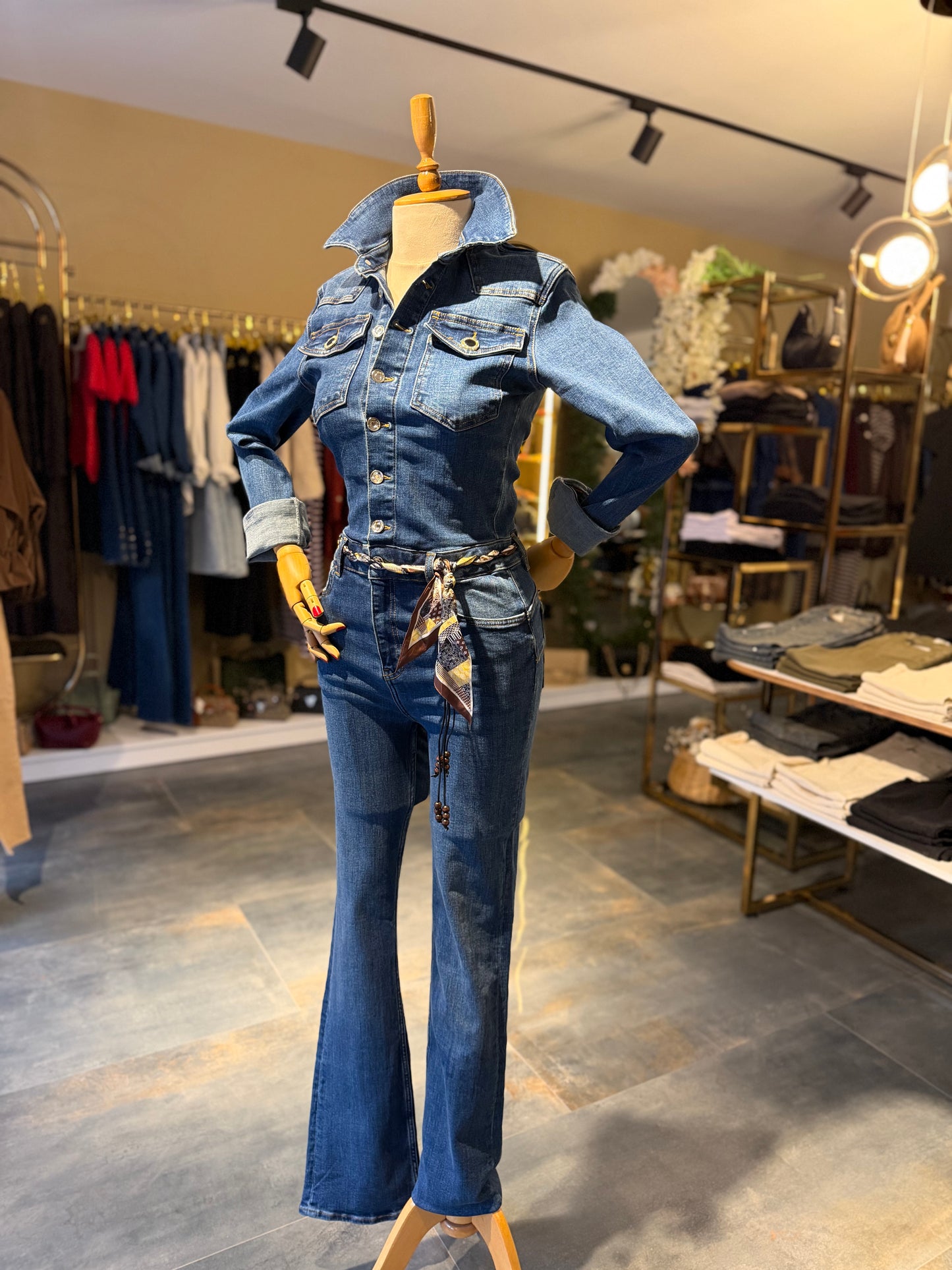 Lıuprime Likralı Jean Tulum