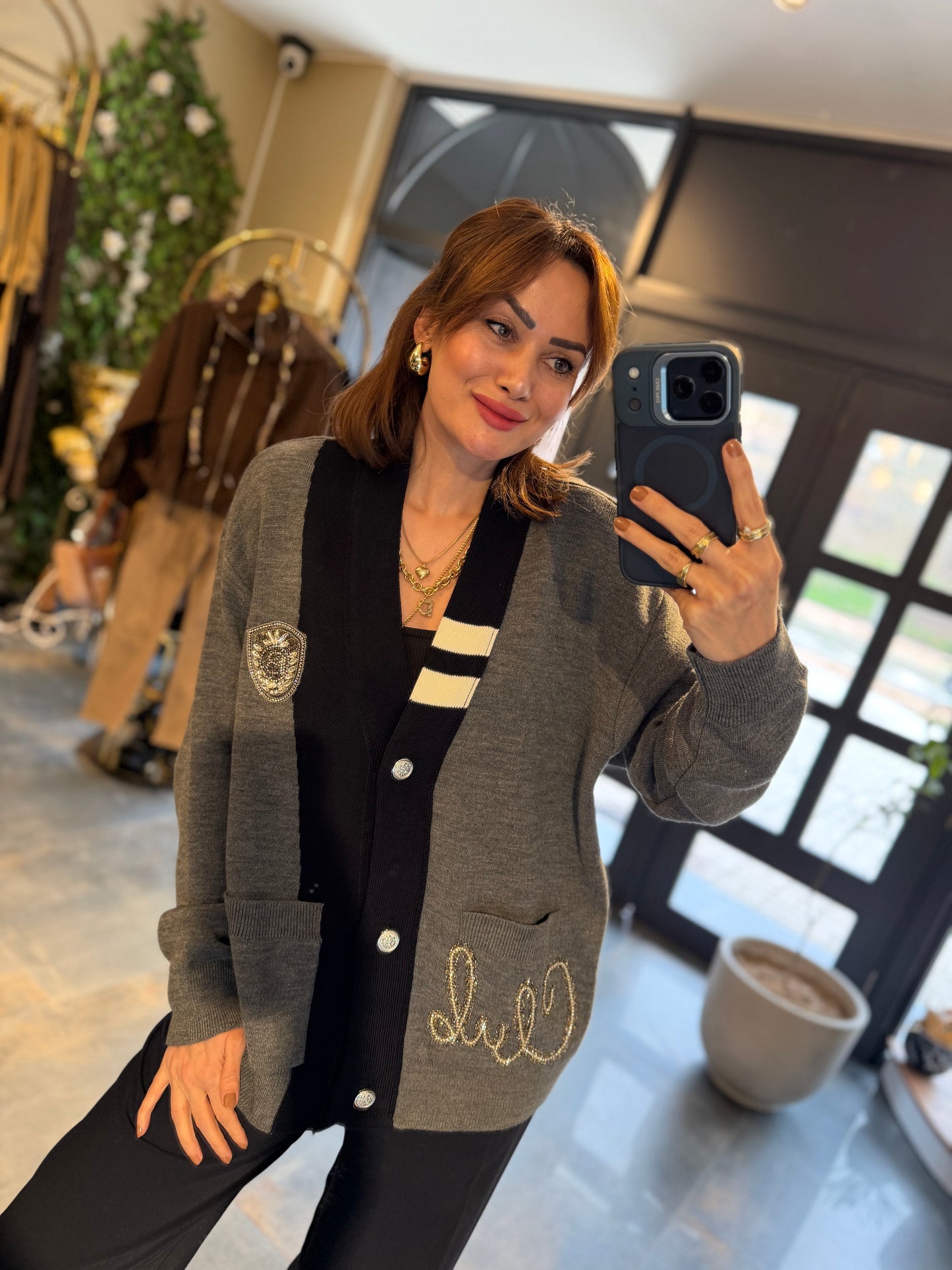 Virgin Gri Elit Triko Hırka