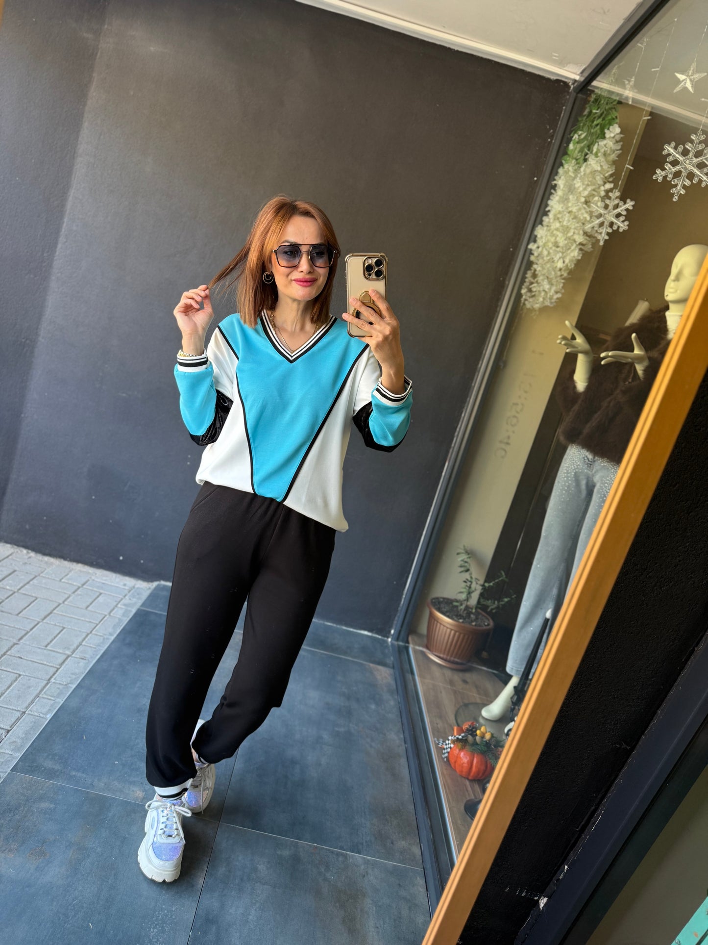 Buka Turkuaz Modal Takım