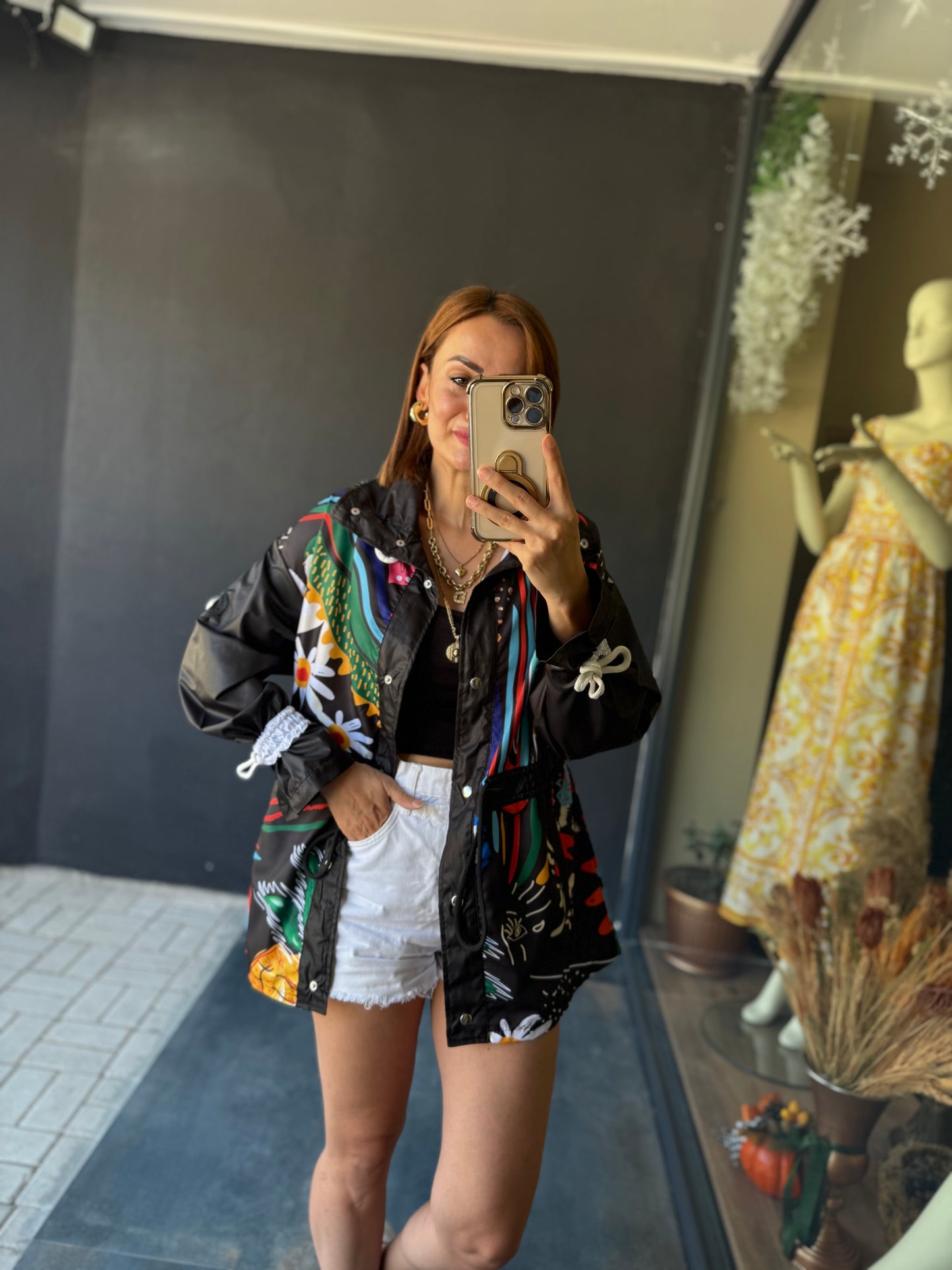 S.c.h Siyah Trenchoat