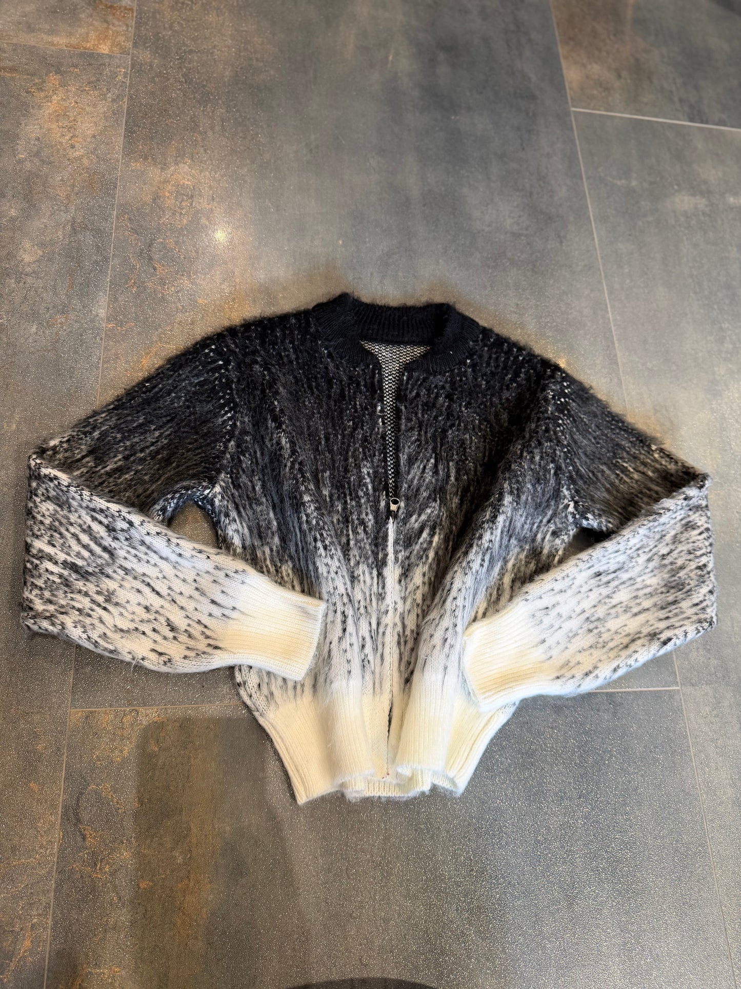 Bali Fermuar Detaylı Kaşmir Hırka