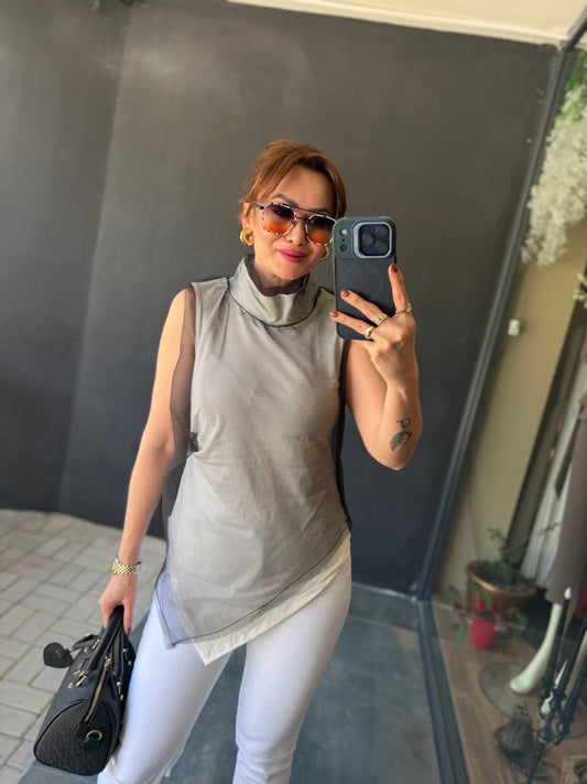 Nicholas Organze Detay Bluz