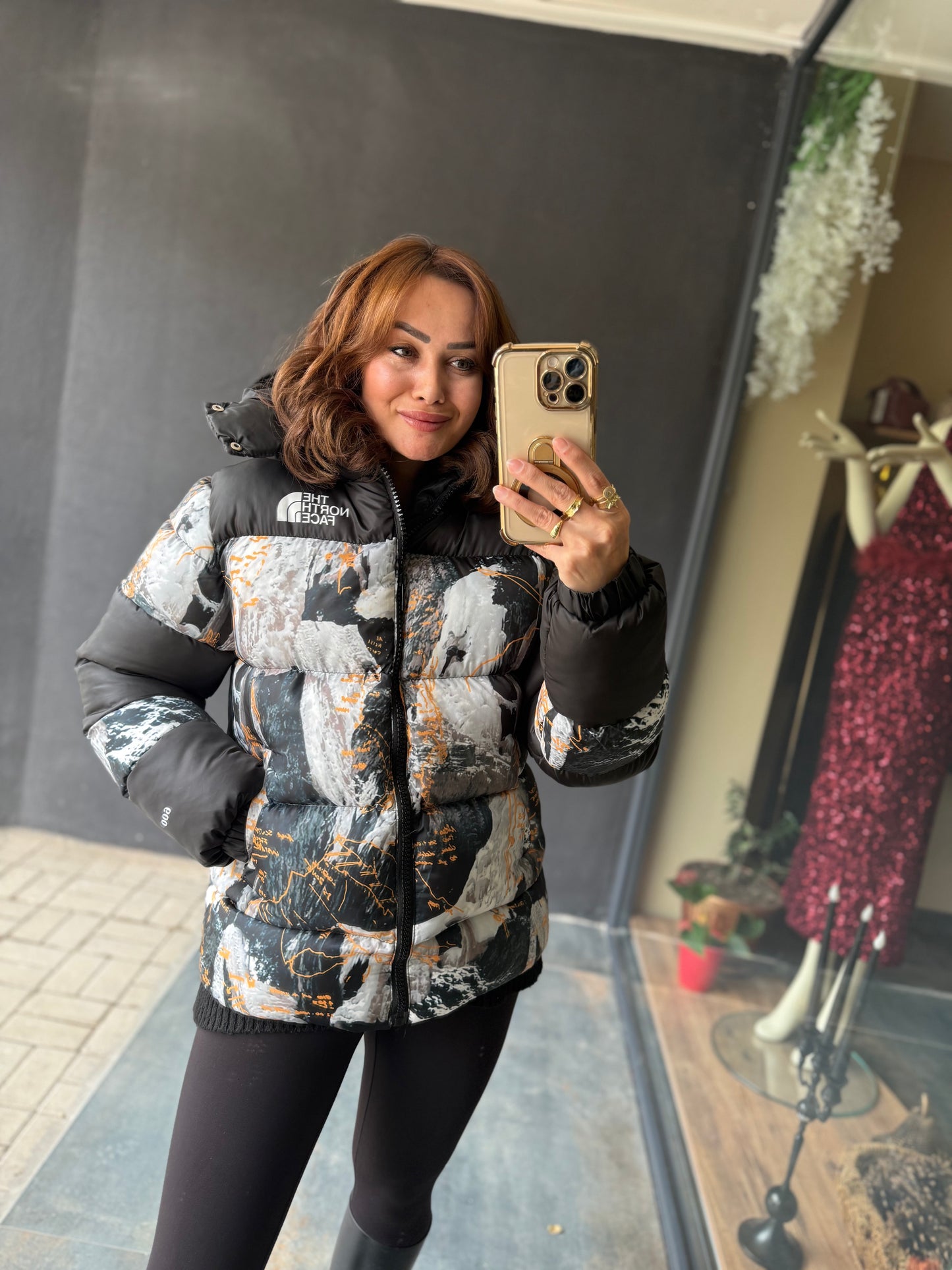 Ayny Siyah Unisex Şişme Mont