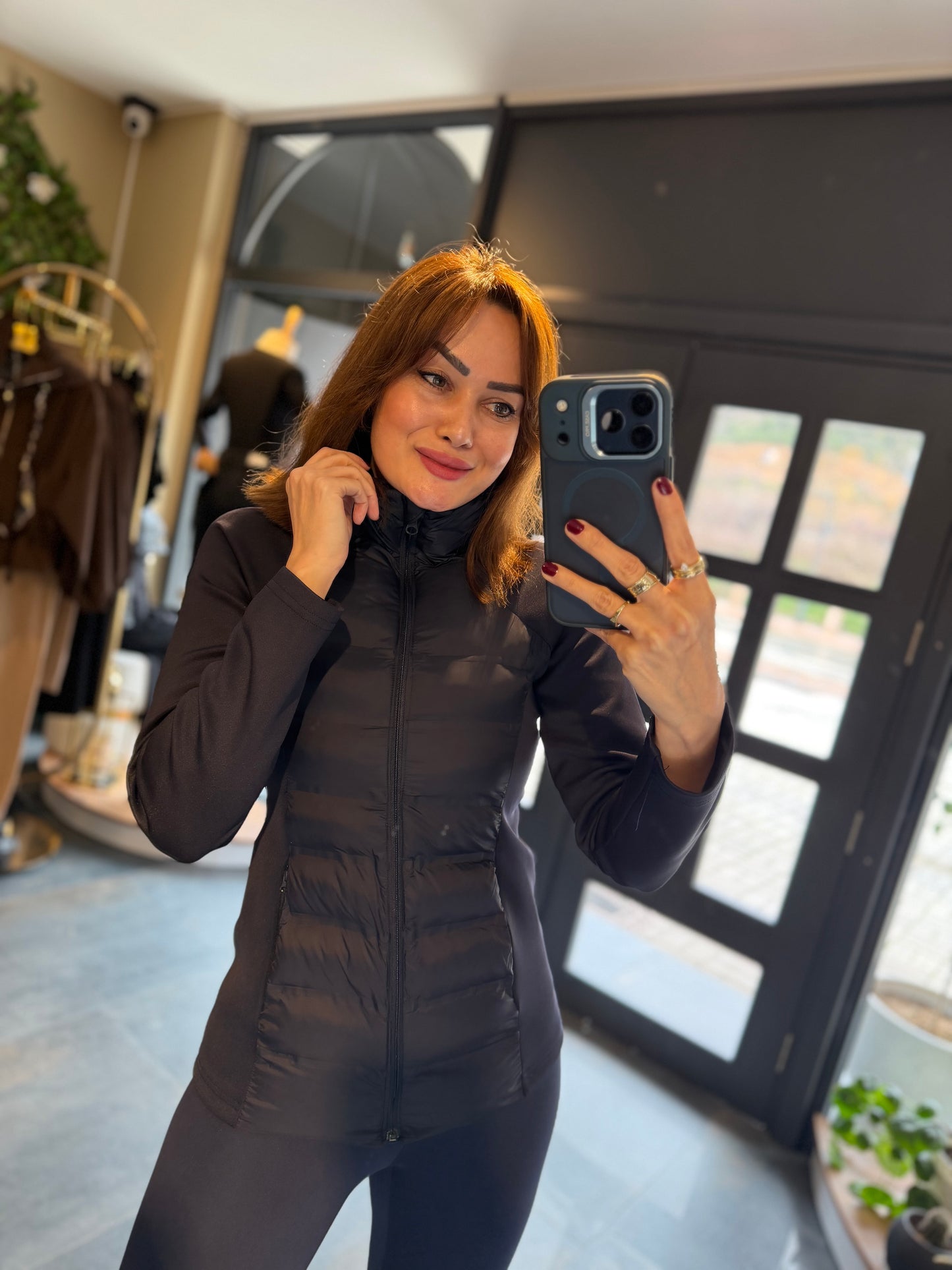 Spark Lacivert Mont & Tayt Takım