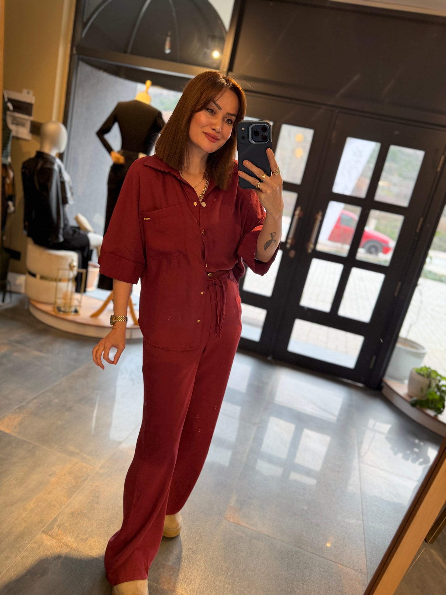 Sensitive Bordo 1 Tensel Takım