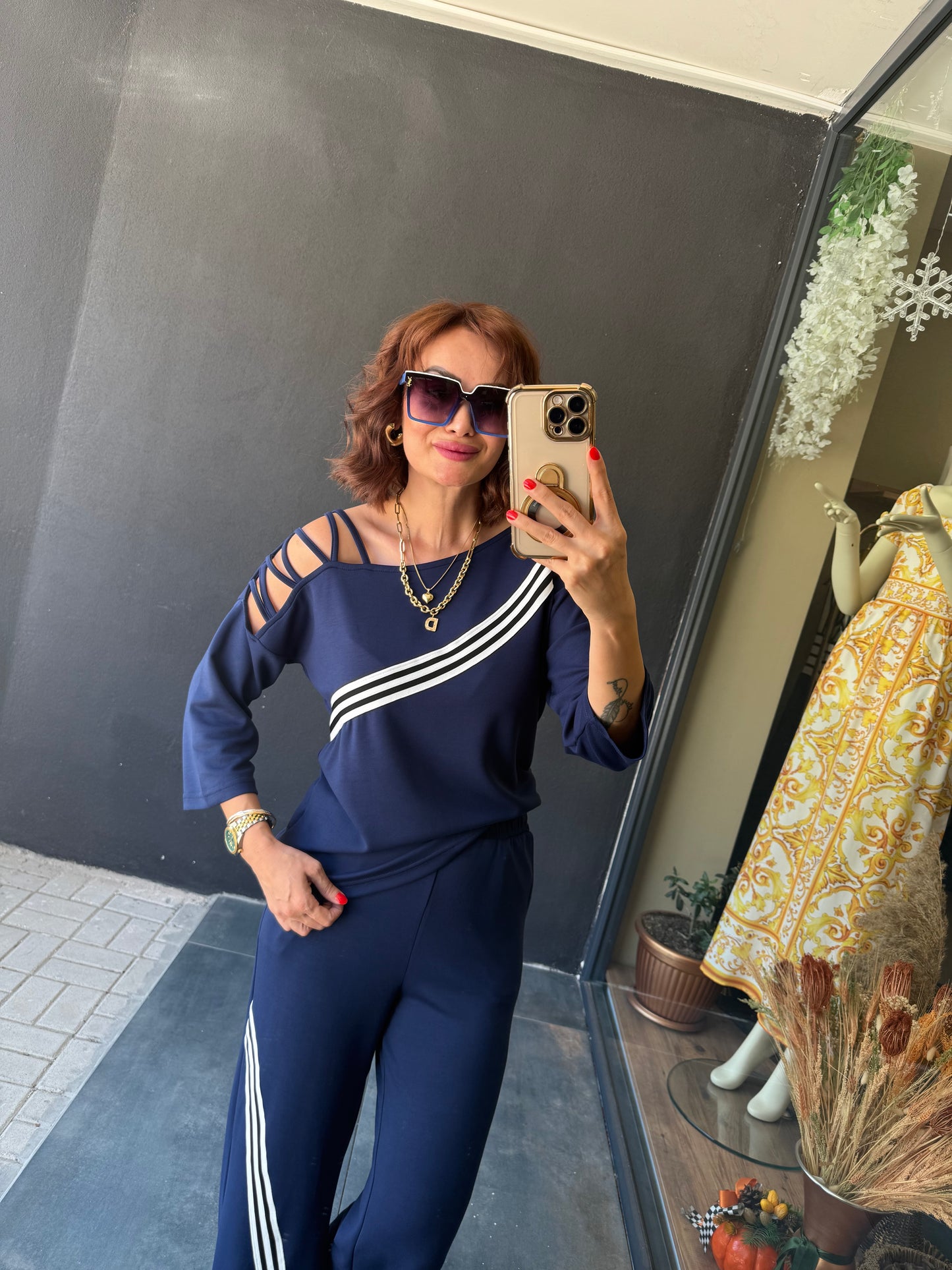 Aliz Lacivert Modal Spor Takım