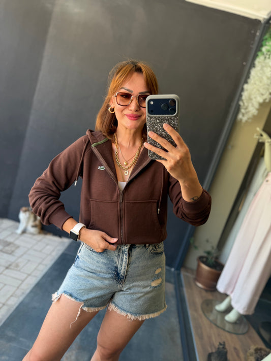 Rovika Kahverengi Sweatshirt