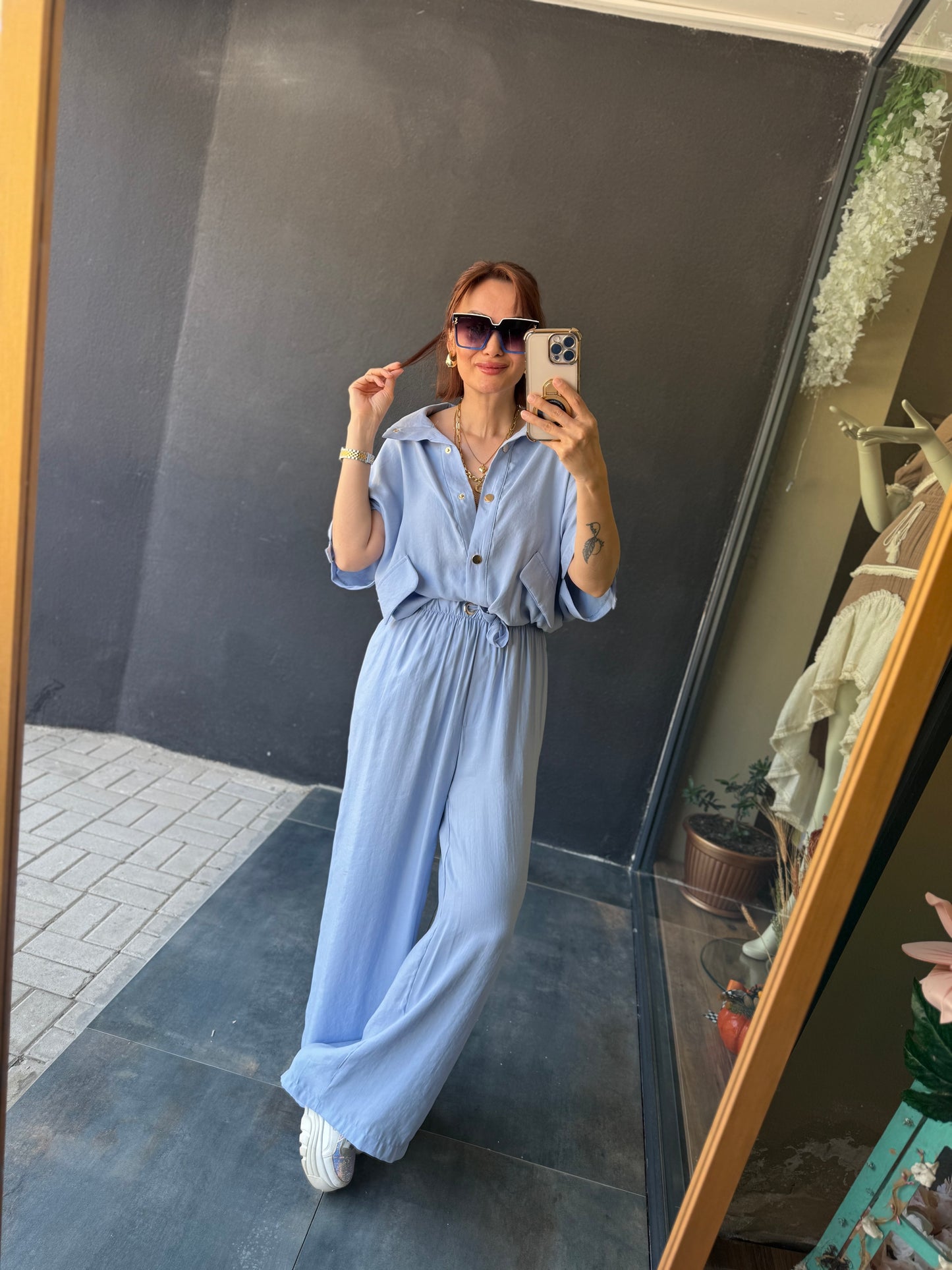 Dita Buz Mavi Maroken Takım