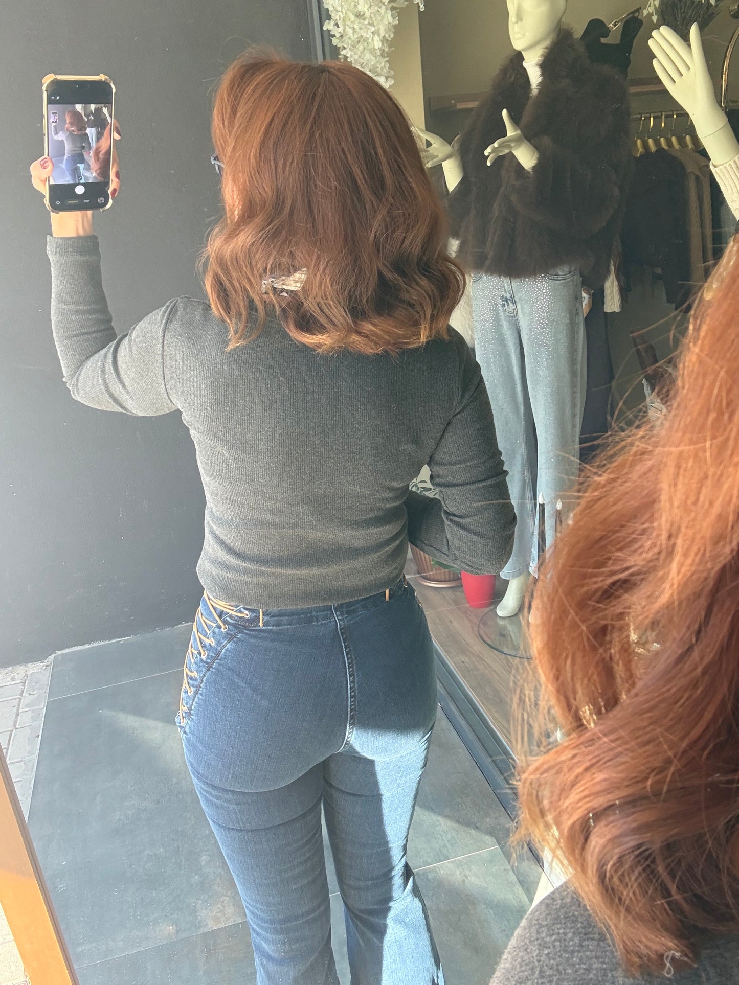 Hayko Gri Basic Bluz