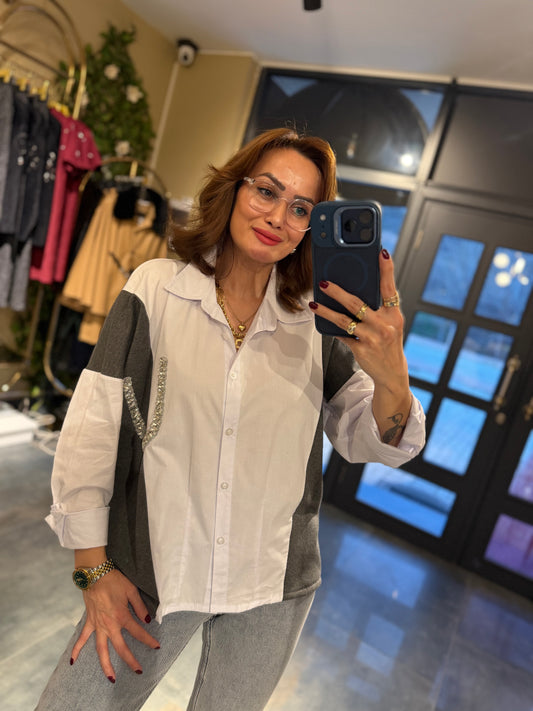 Love Beyaz Pinterest Gömlek