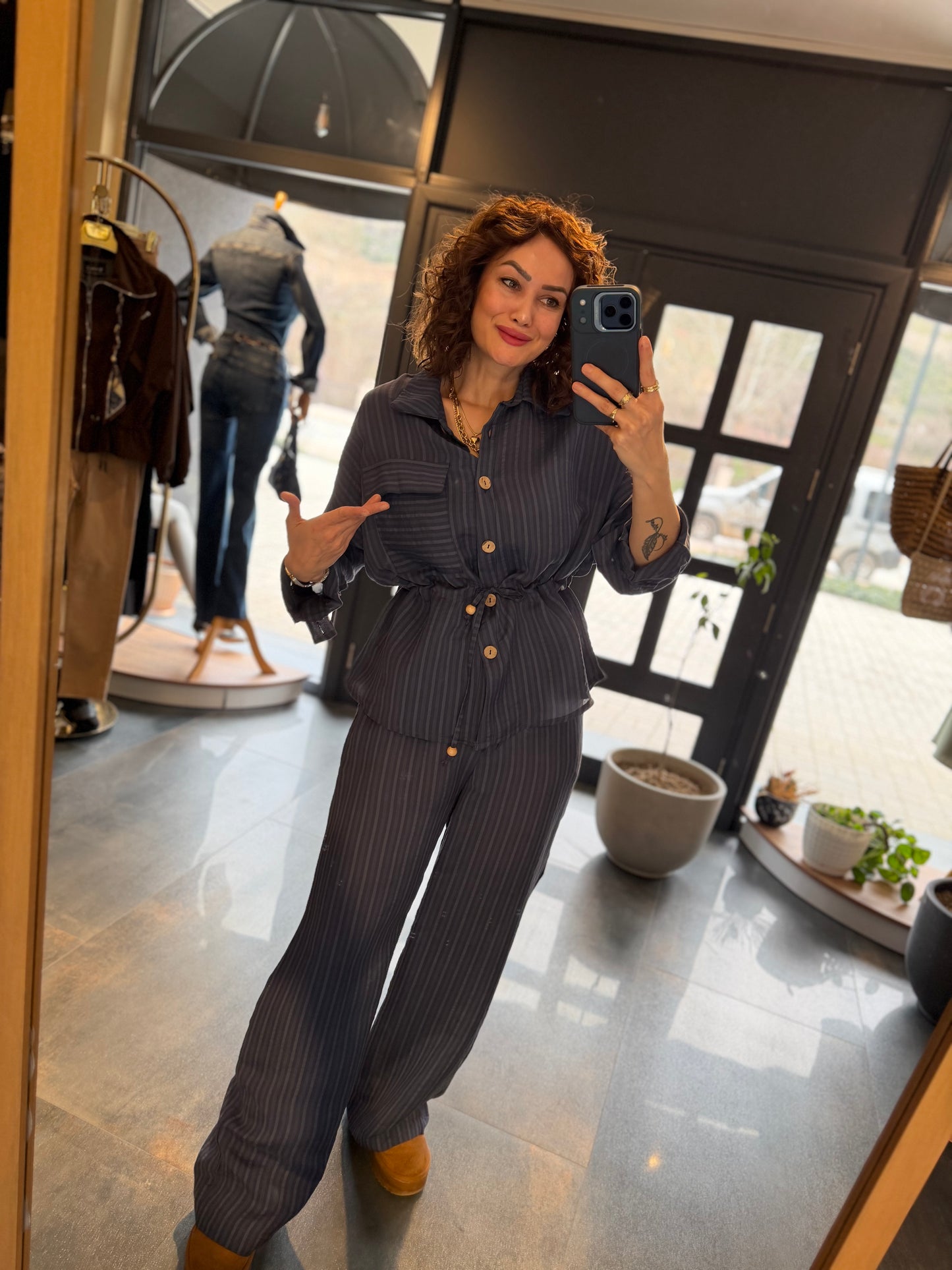 Sifona Mavi Tensel Takım