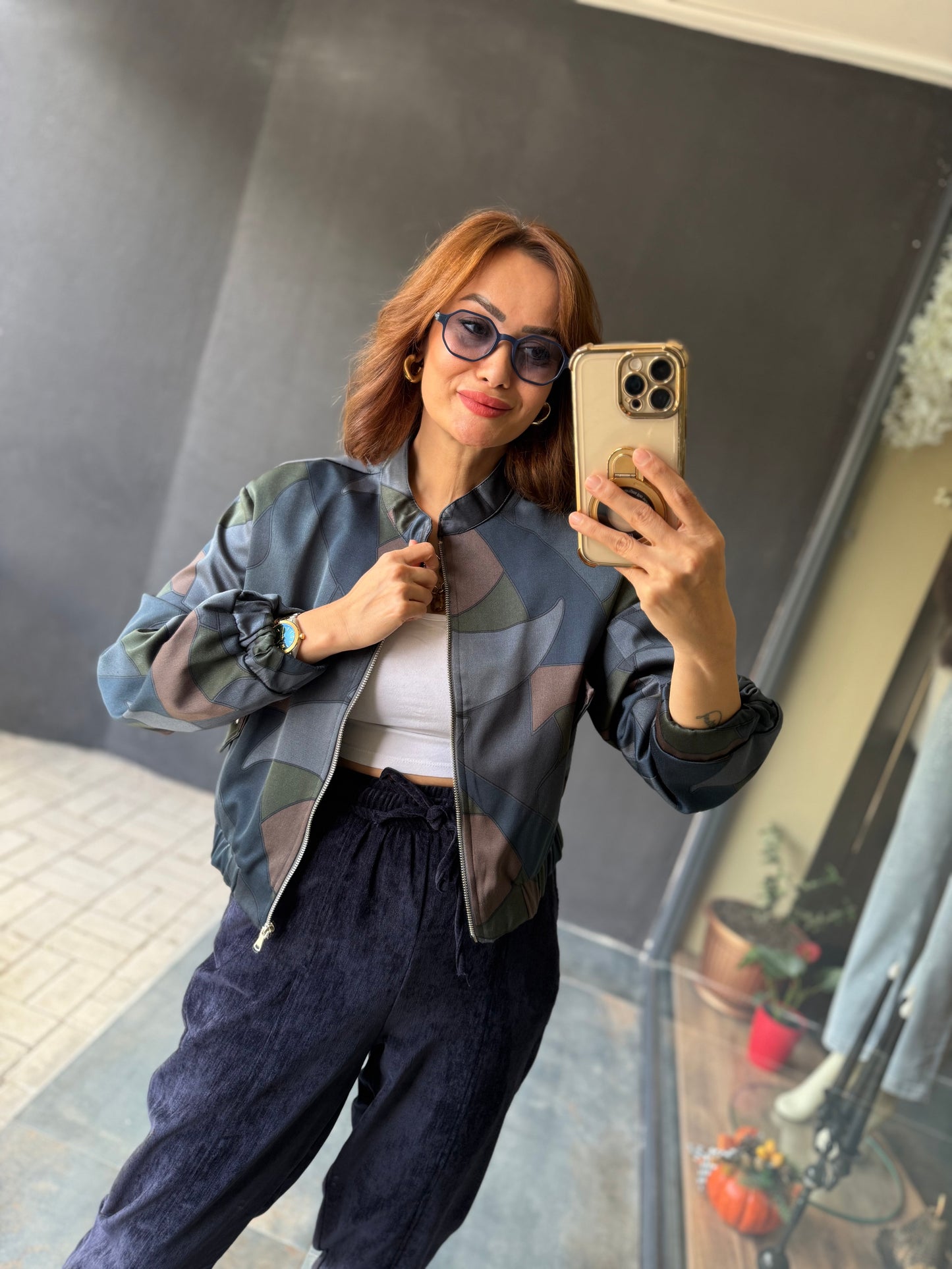 Berkely Mavi Bomber Ceket