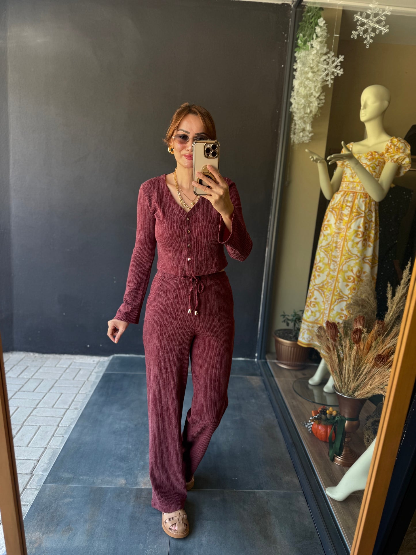 Gynamic Elit Örme Bordo Takım