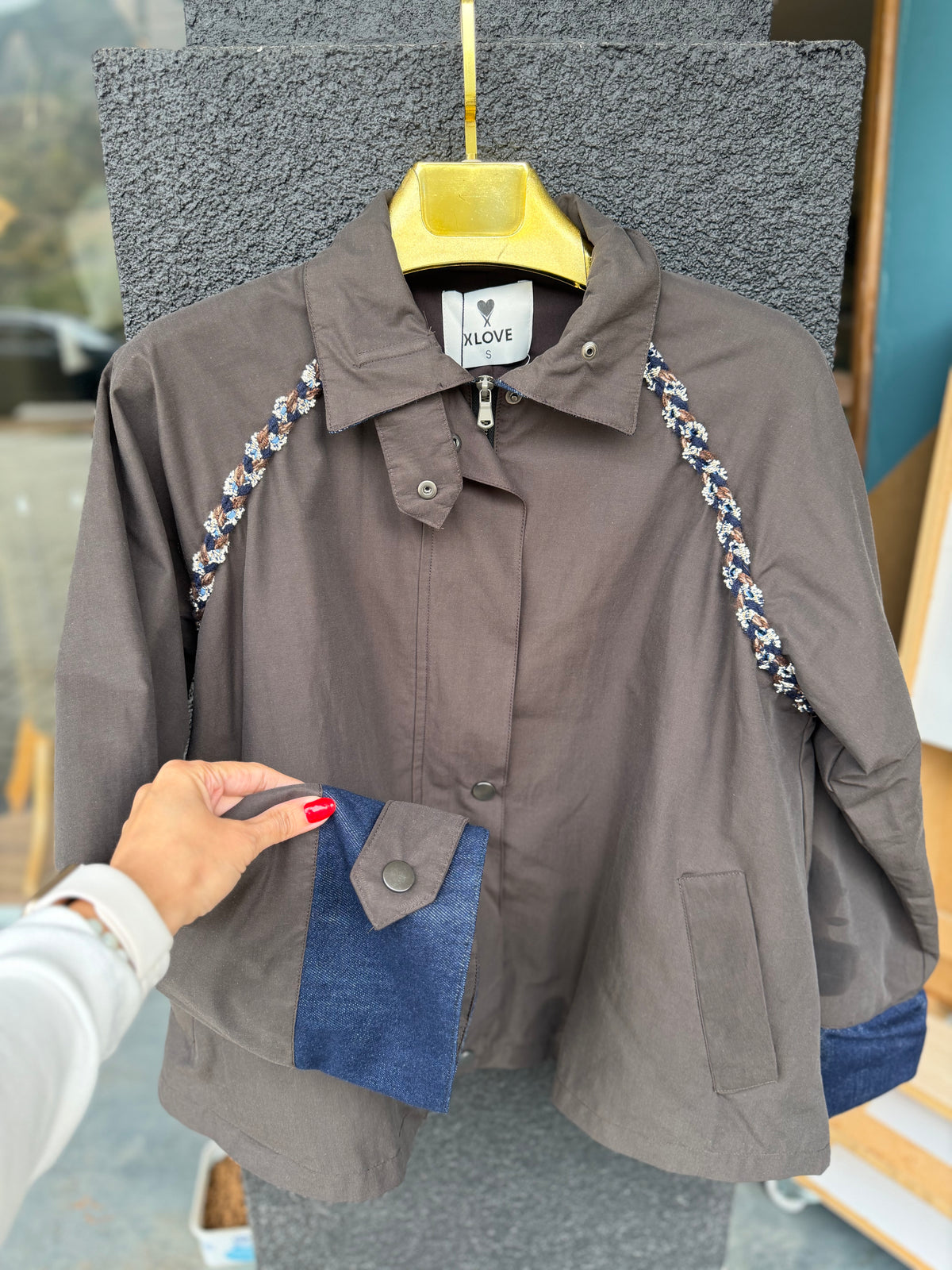 Tavira Denim Detaylı Trençkot
