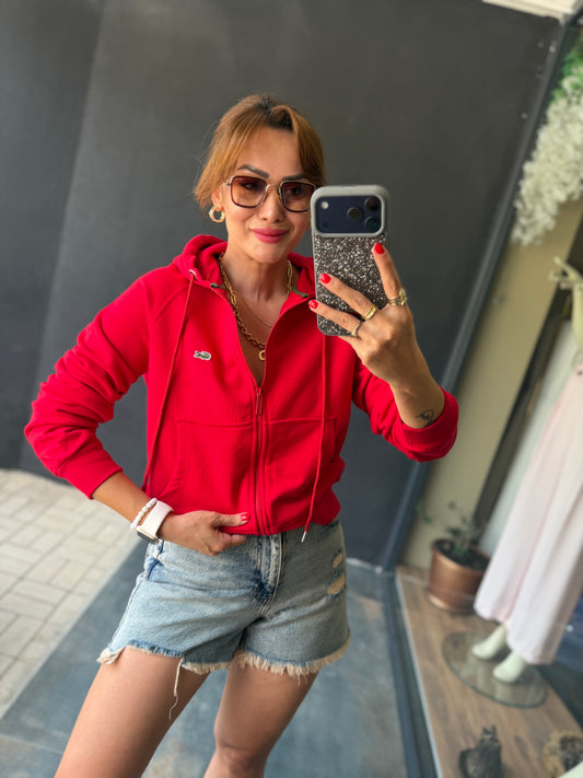 Rovika Kırmızı Sweatshirt