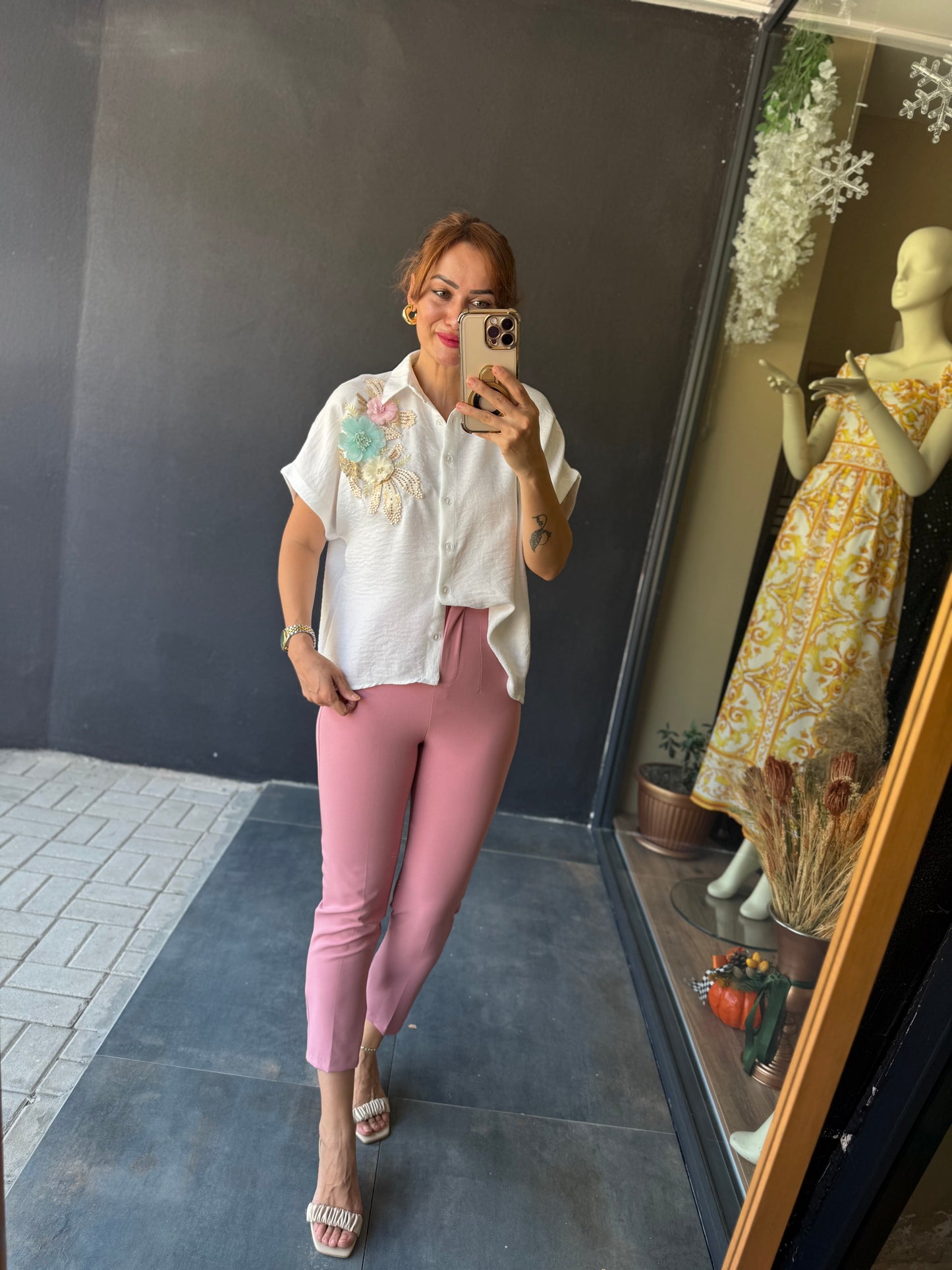 Myni İşleme Aerobin Gömlek