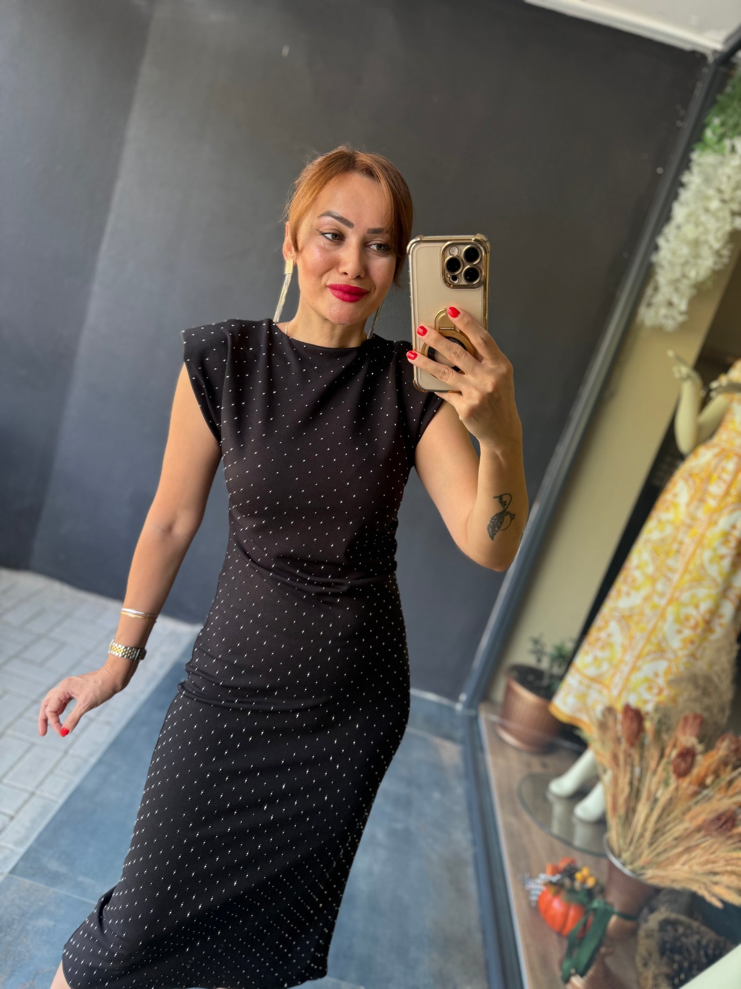 Shine Buzy Kalem Elbise