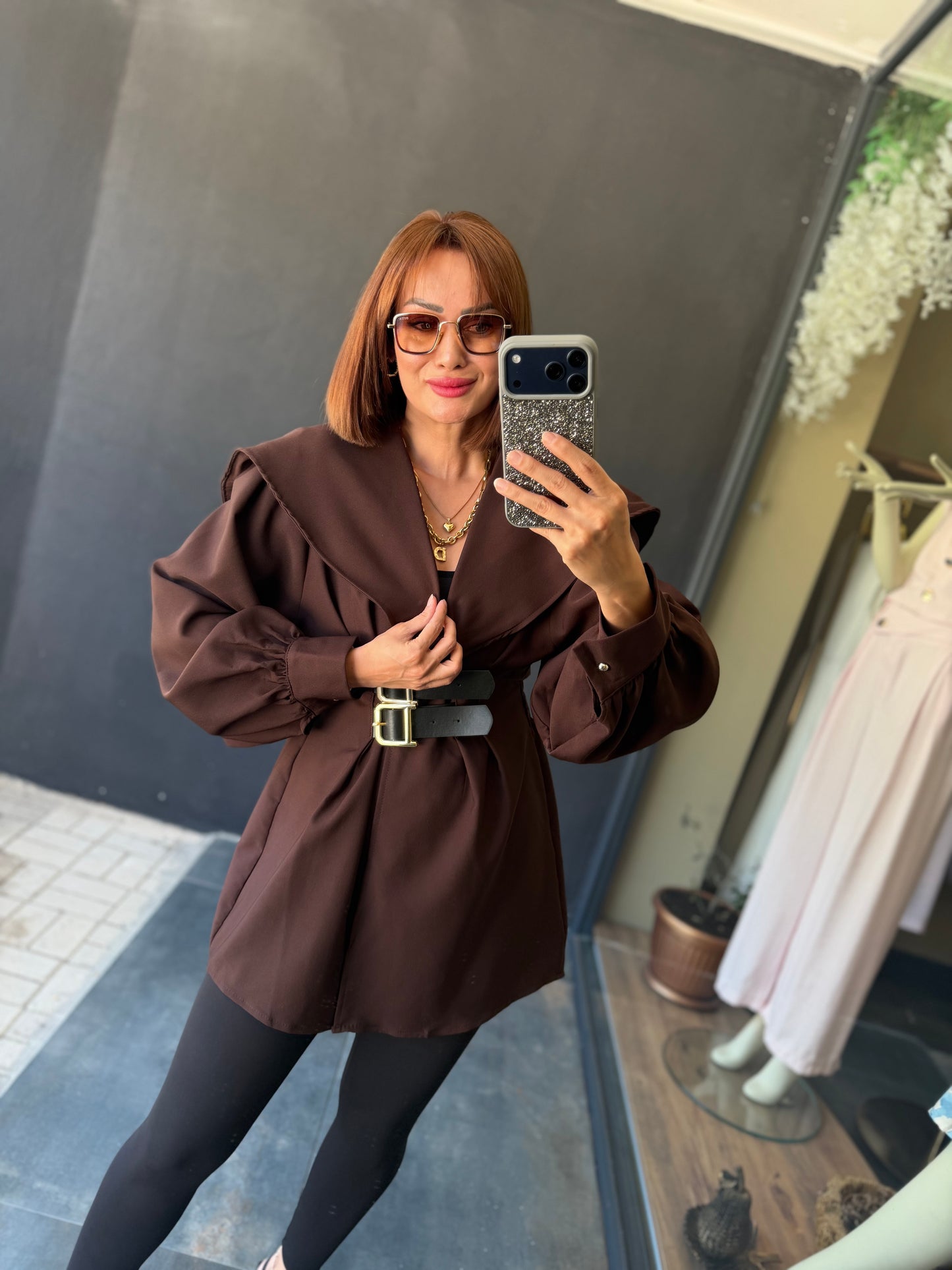 Almira Kahve Trenchcoat