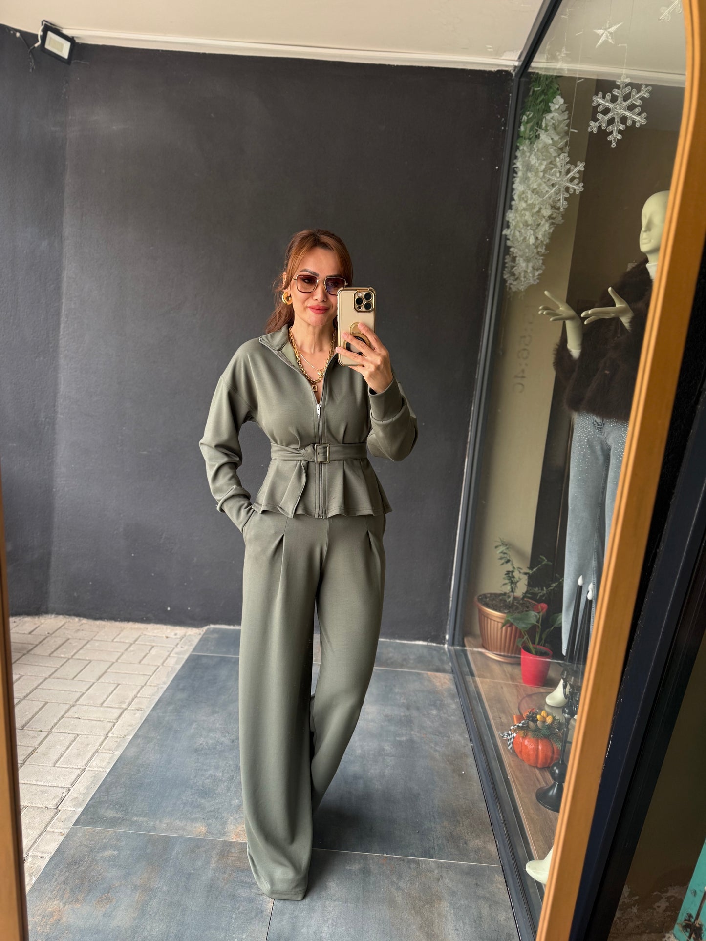 Semy Haki Kemerli Modal Takım