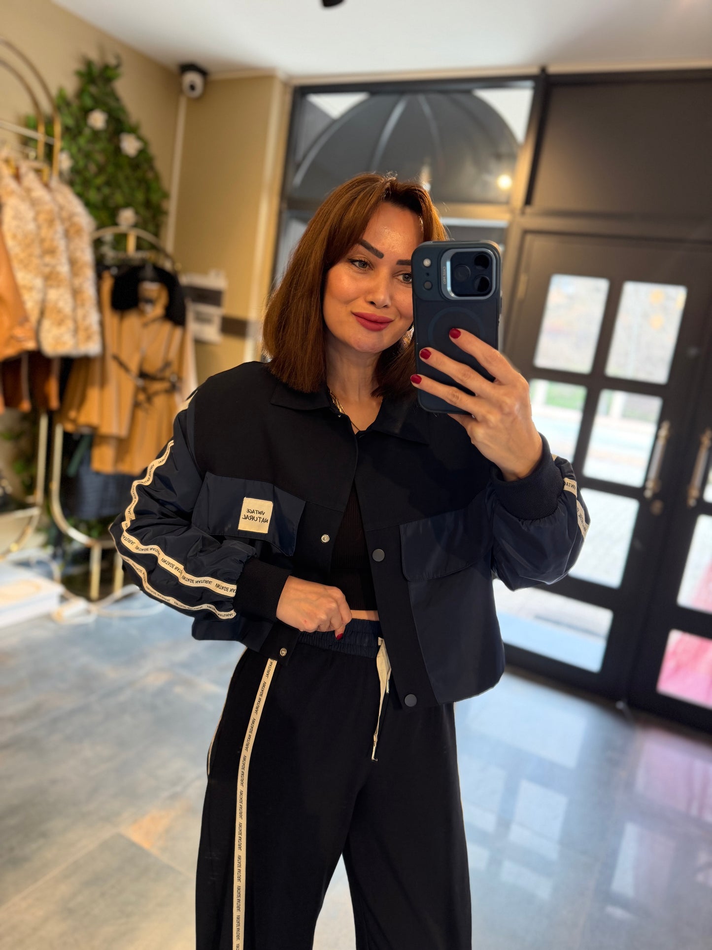 Celimax Lacivert Palazzo Takım