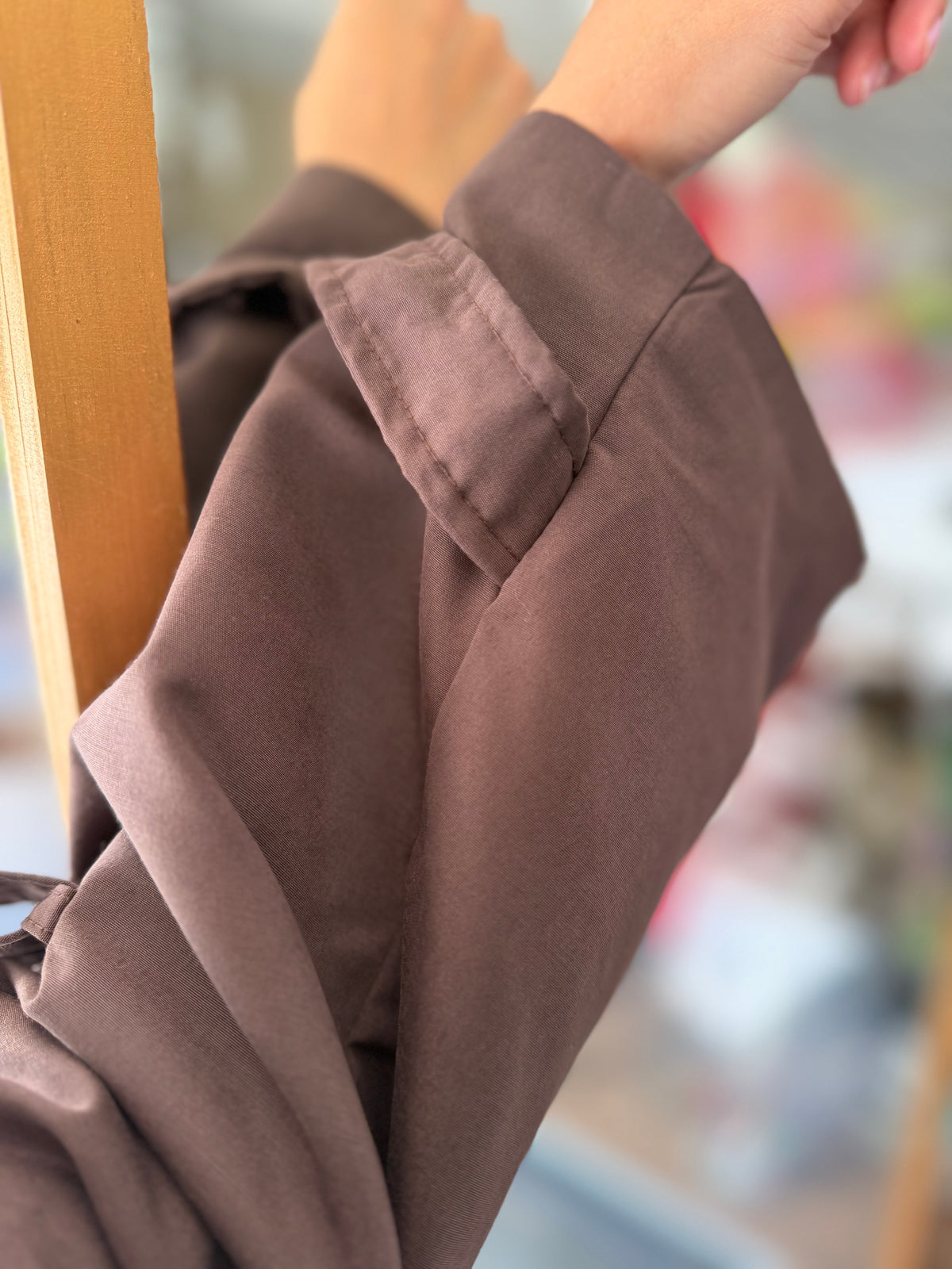 Alveron Kahve Oversize Trenchcoat