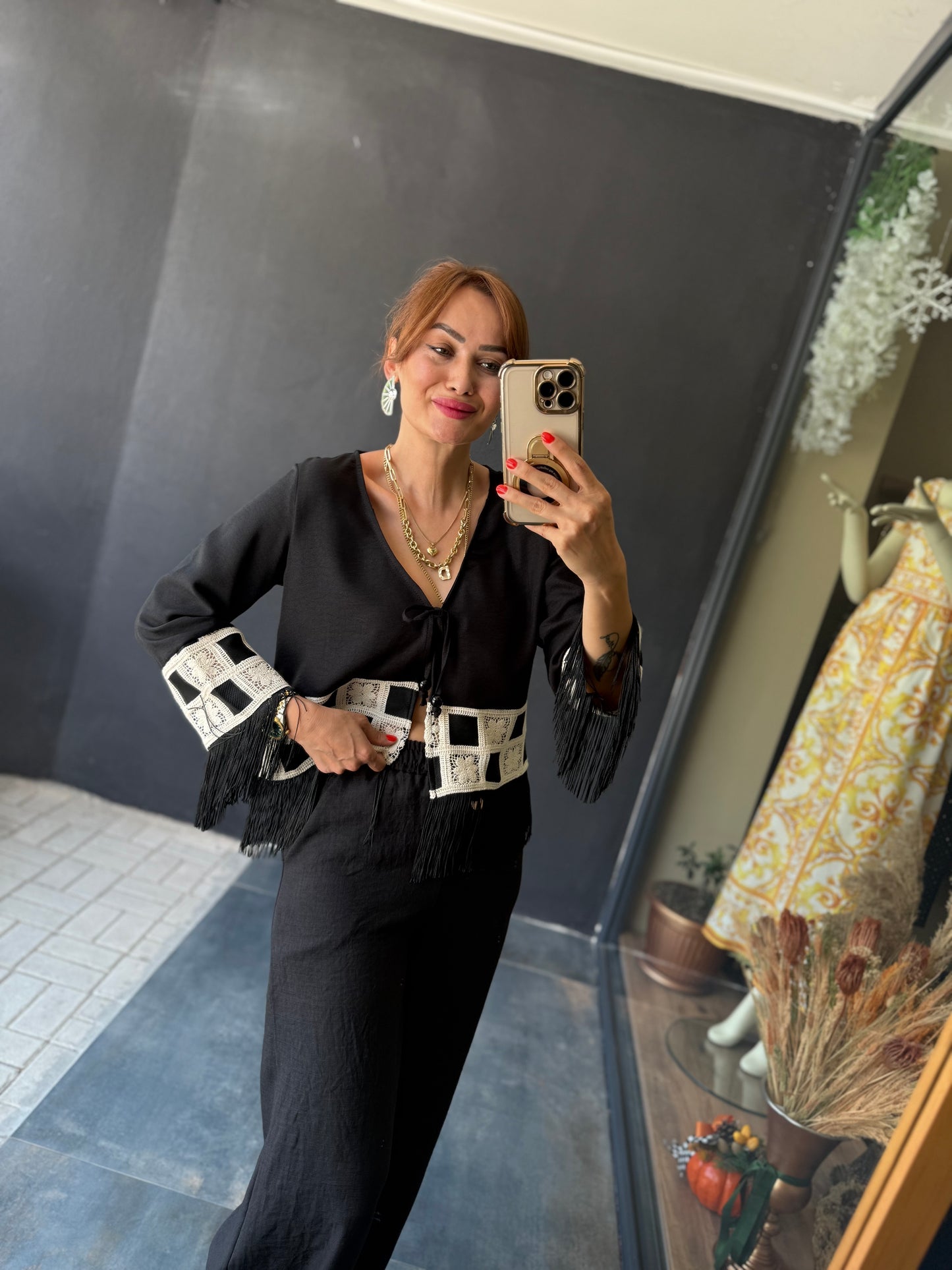 Whisk Püsküllü Pantolon & Ceket Takım