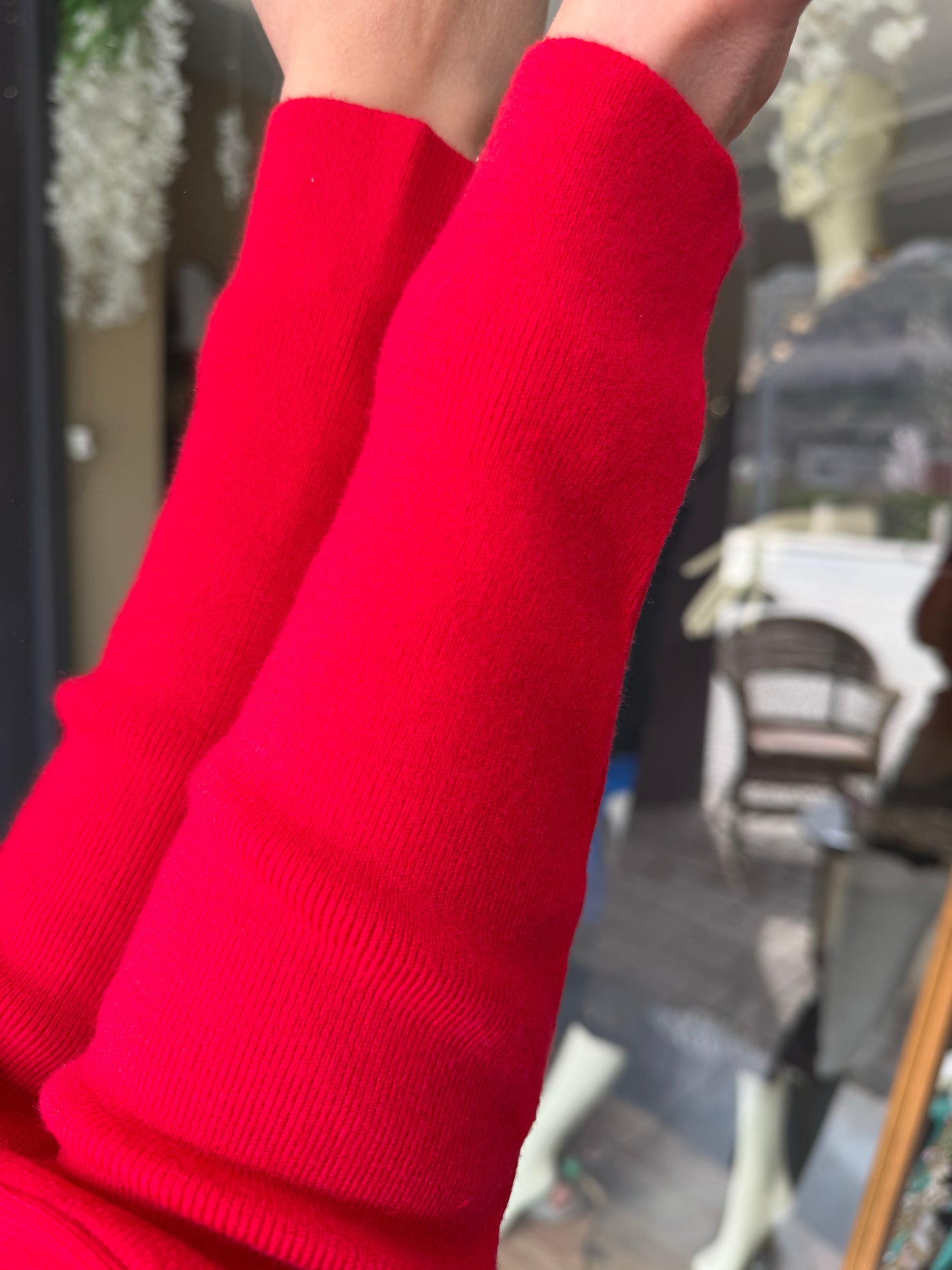 Crowi Kırmızı Elit Triko Bluz