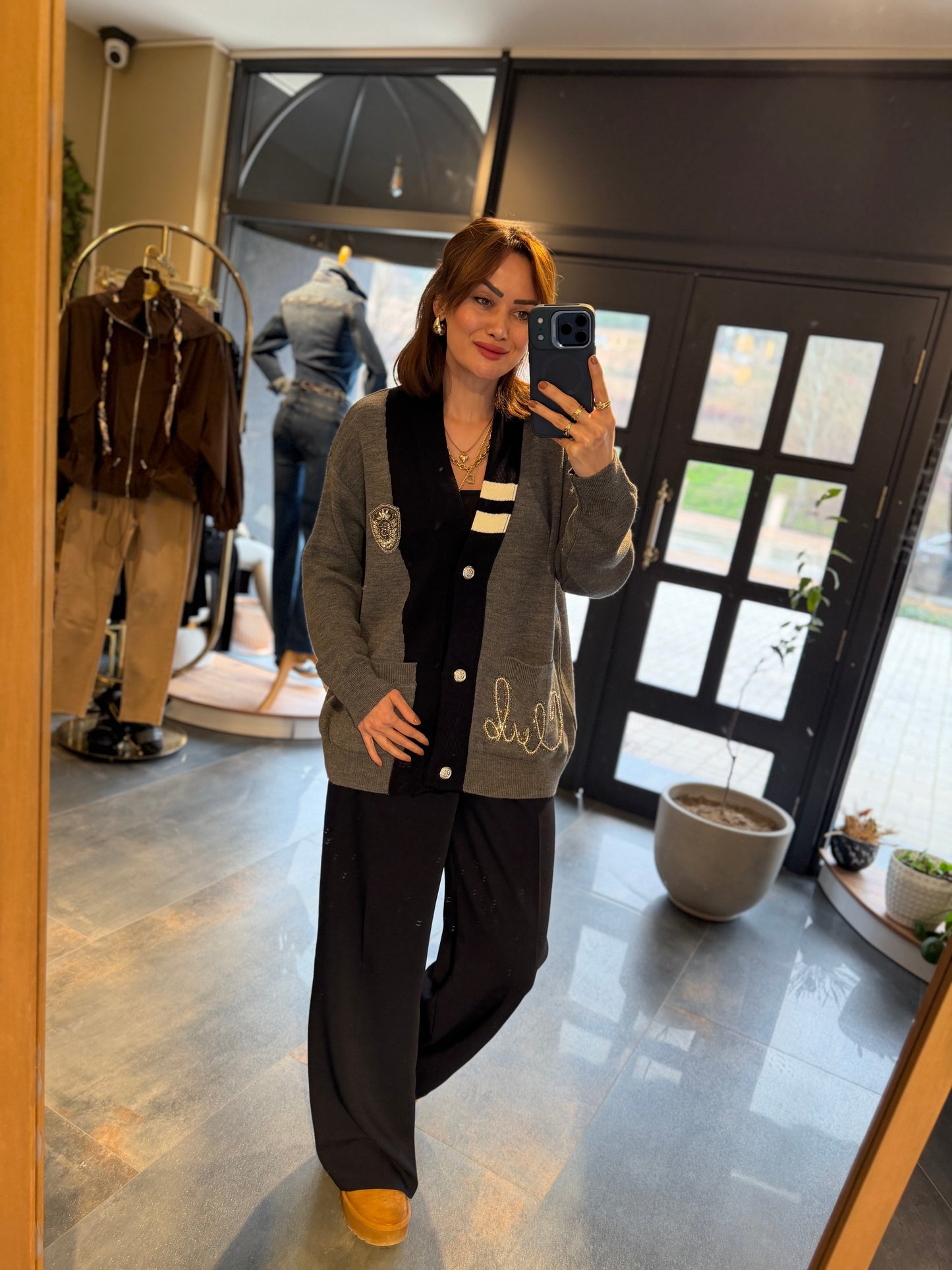 Virgin Gri Elit Triko Hırka