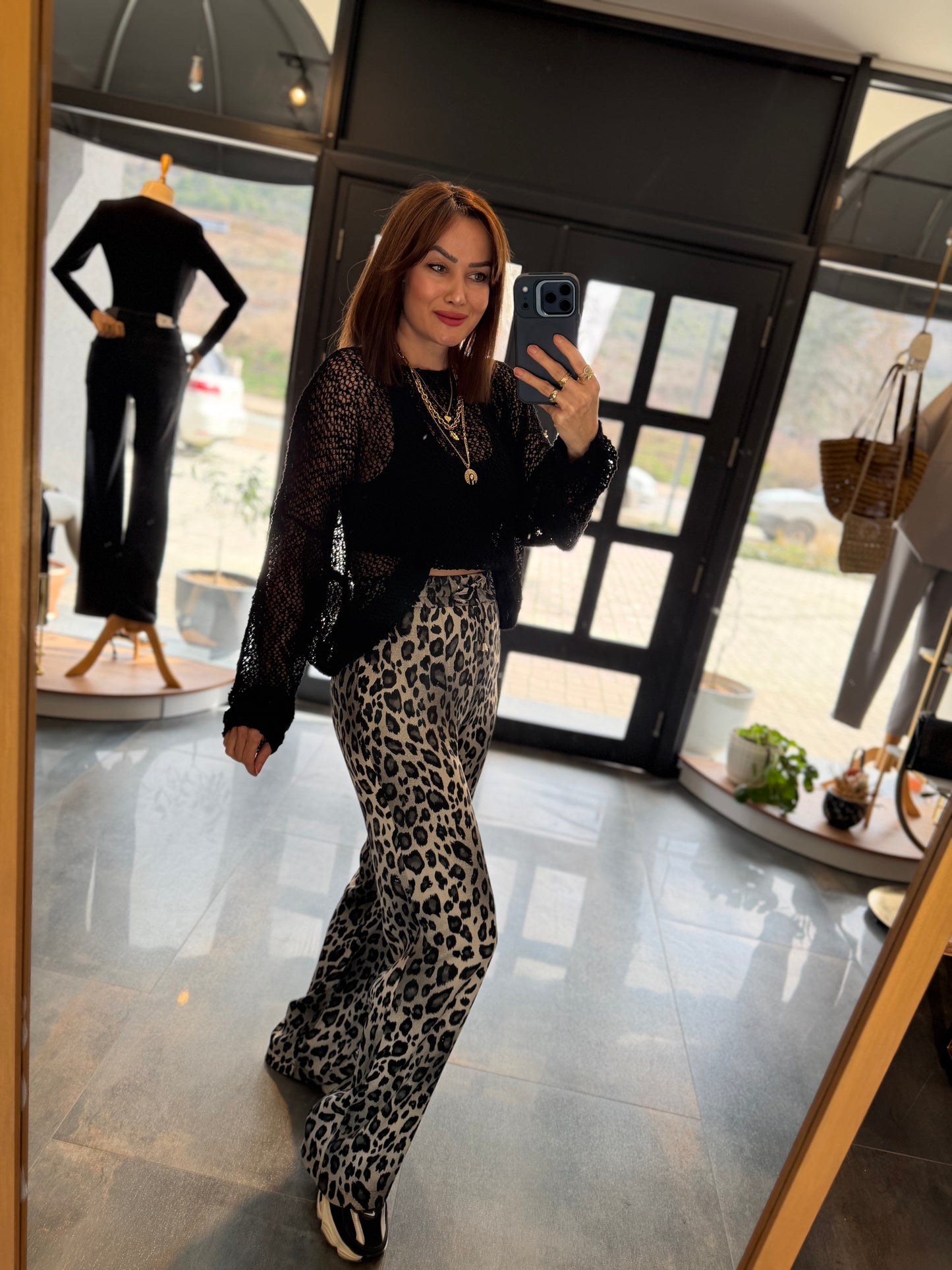 Gilgen Gri Leopar Takım