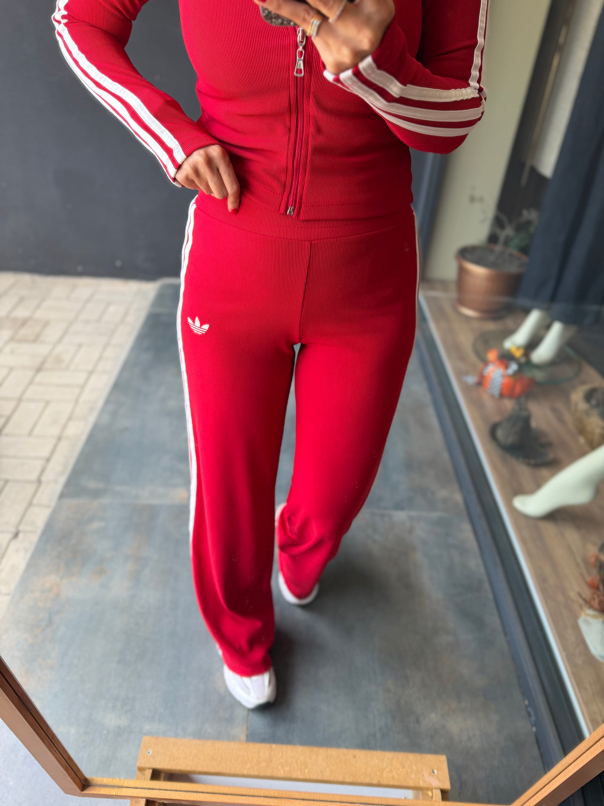 Quik Kırmızı Fitilli Spor Takımm