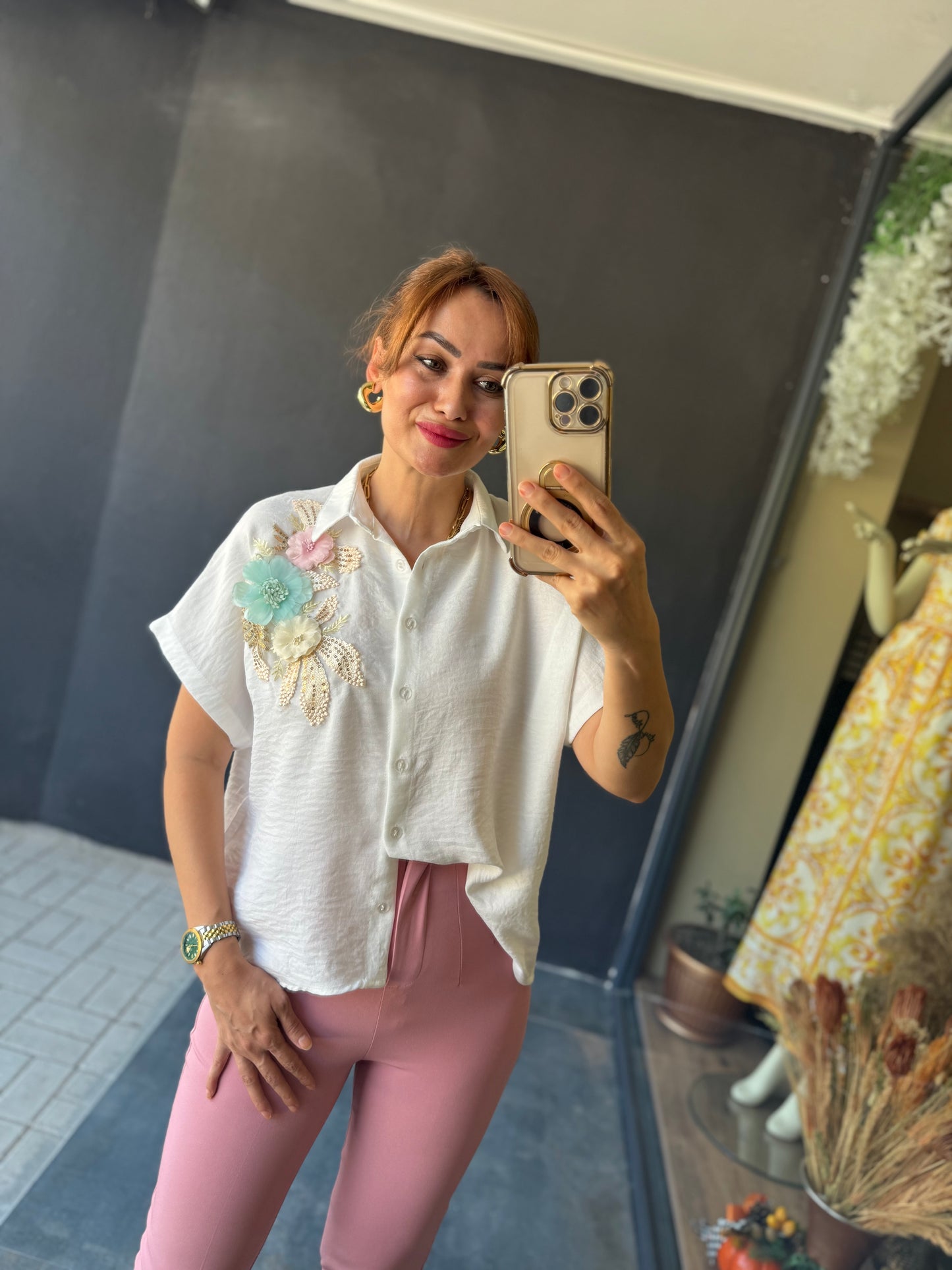 Myni İşleme Aerobin Gömlek