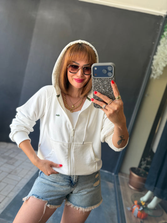 Rovika Beyaz Sweatshirt
