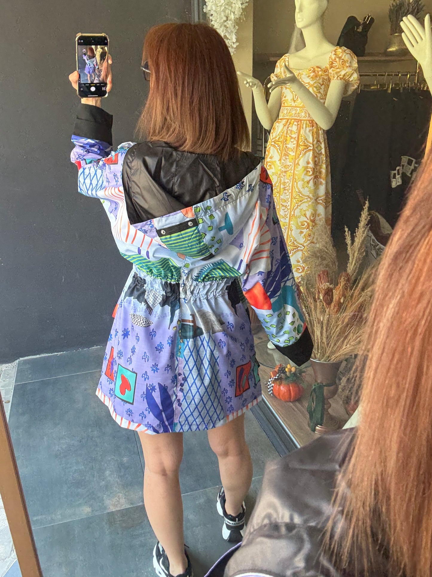 S.c.h Lila Trenchcoat