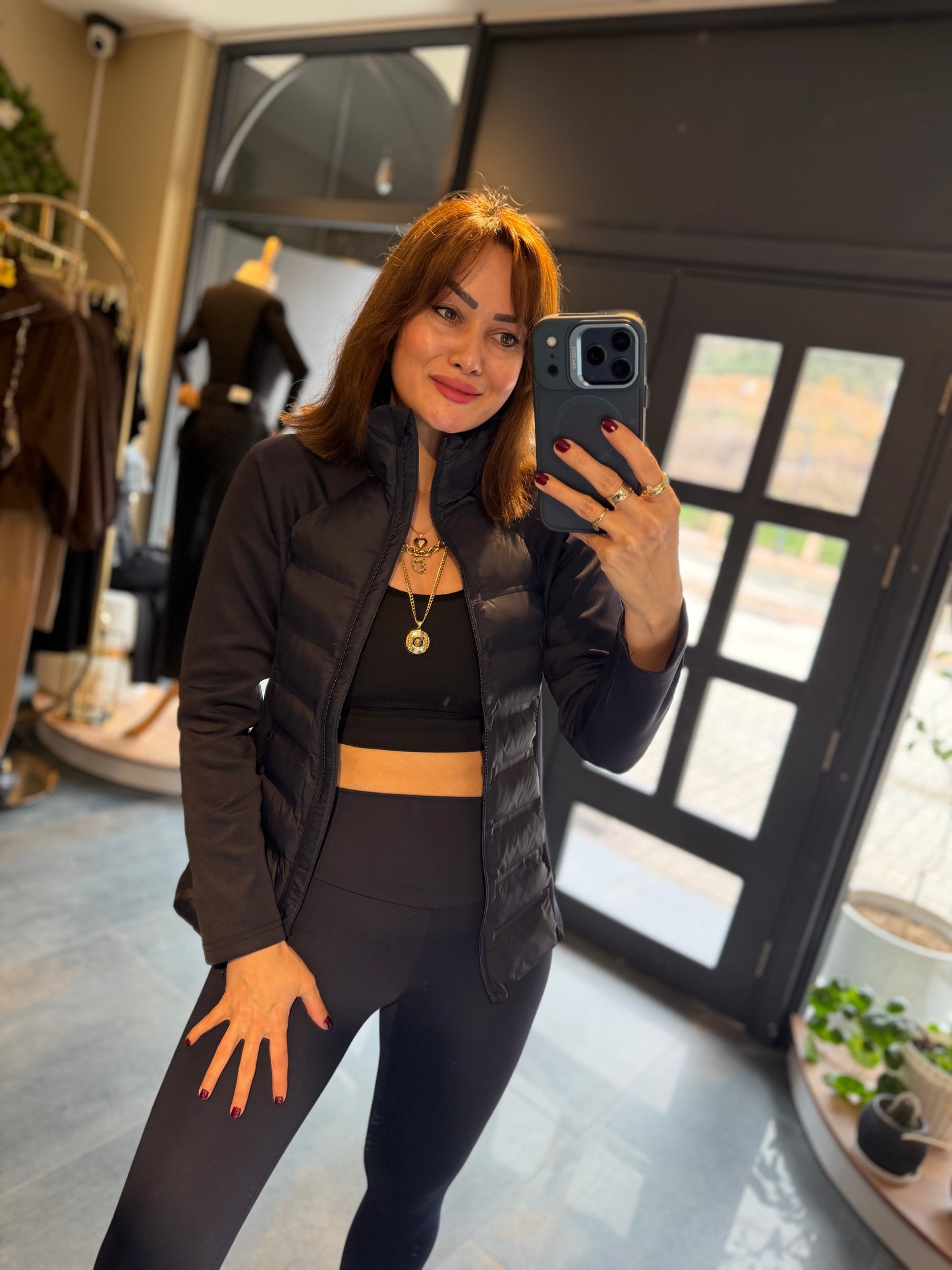 Spark Lacivert Mont & Tayt Takım