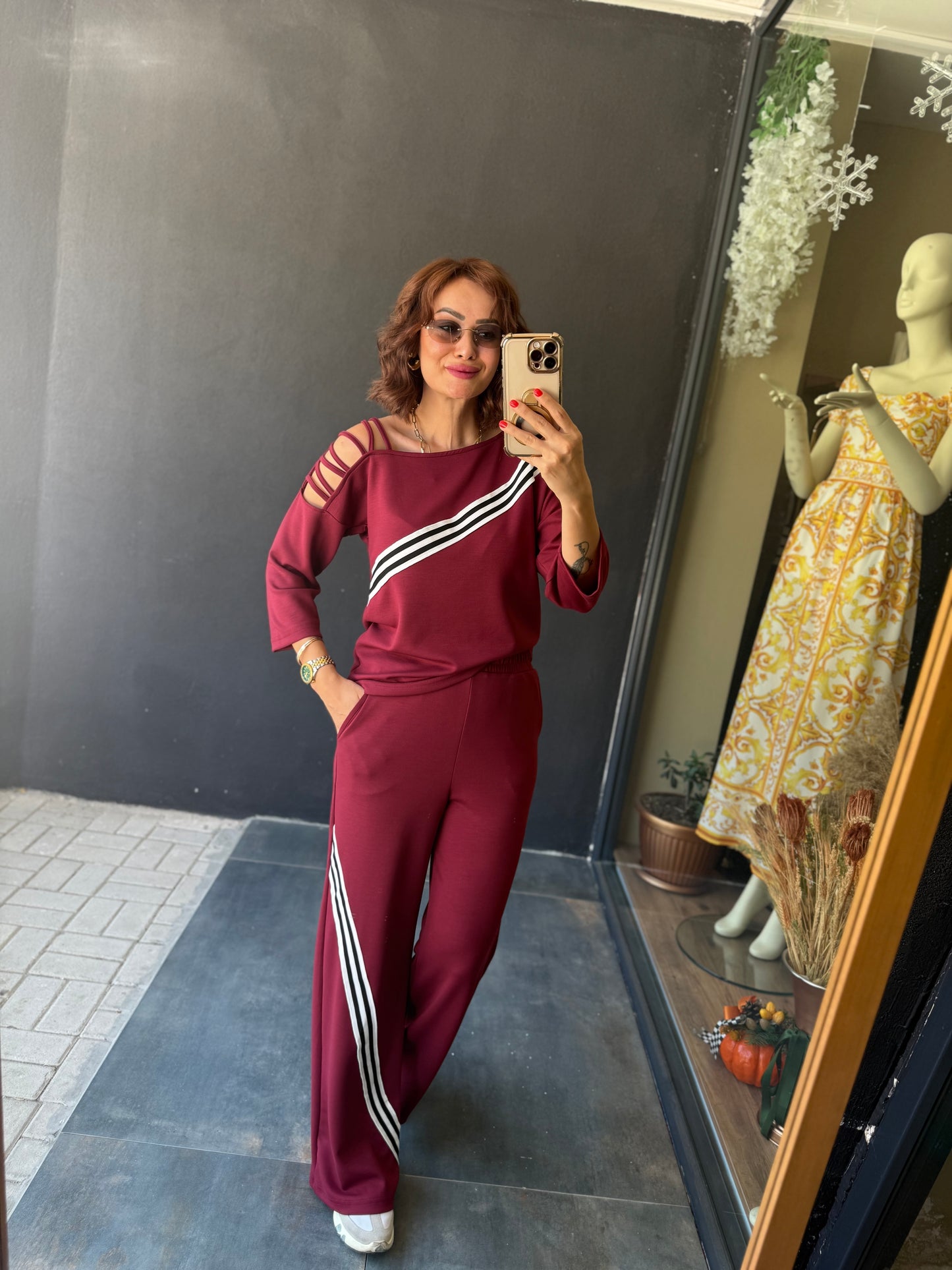 Aliz Bordo Modal Spor Takım