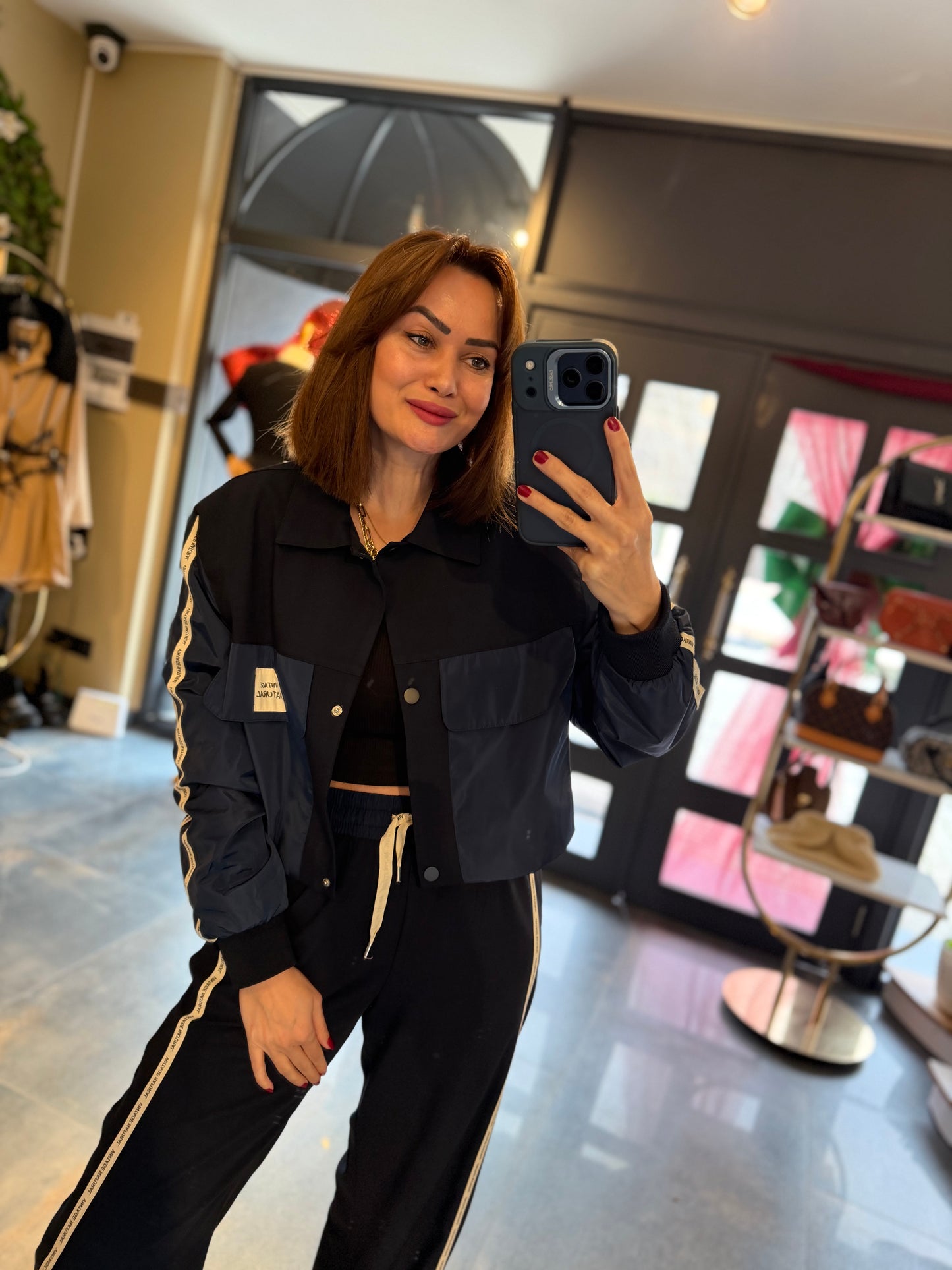 Celimax Lacivert Palazzo Takım