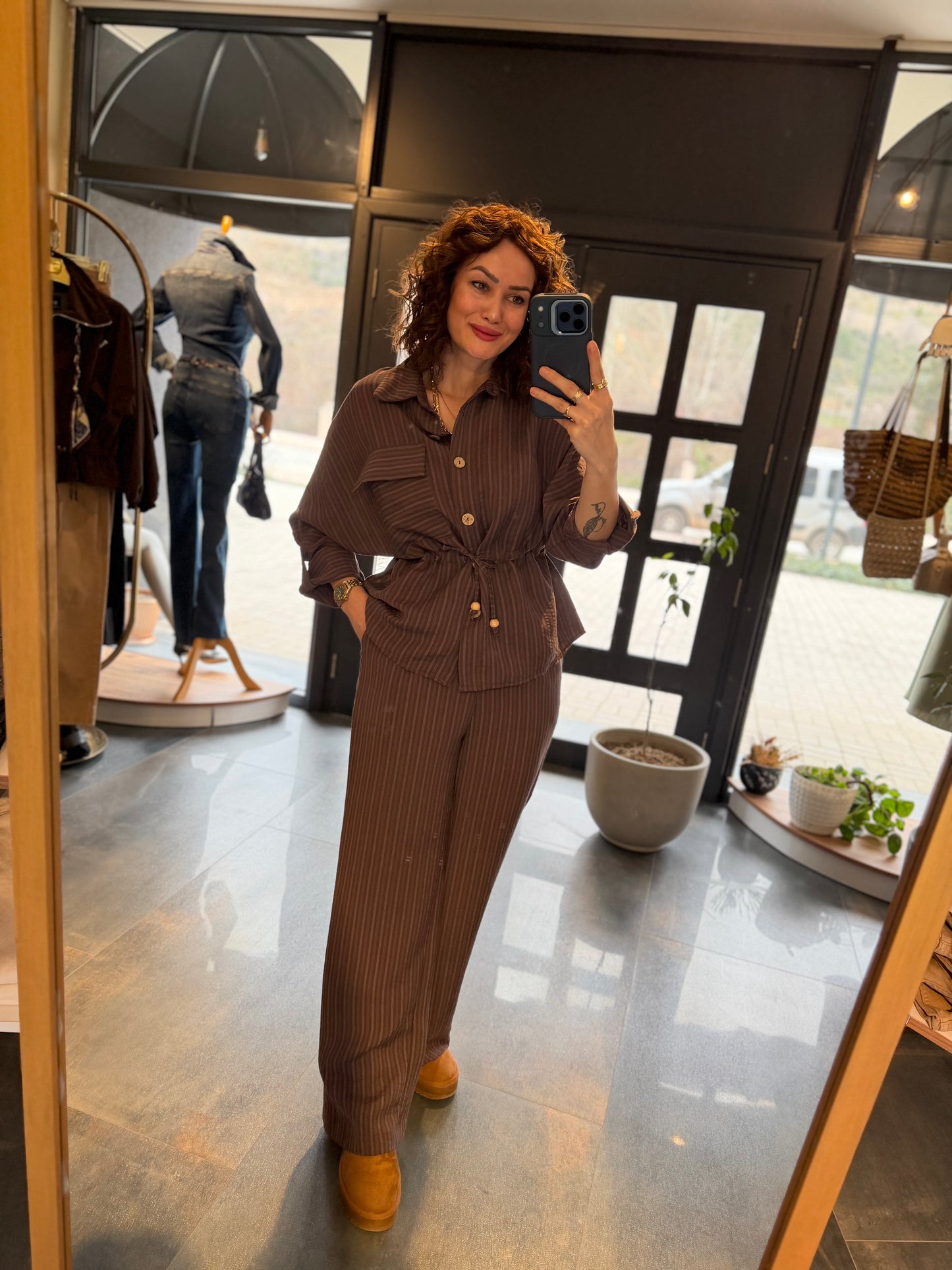 Sifona Kahve Tensel Takım