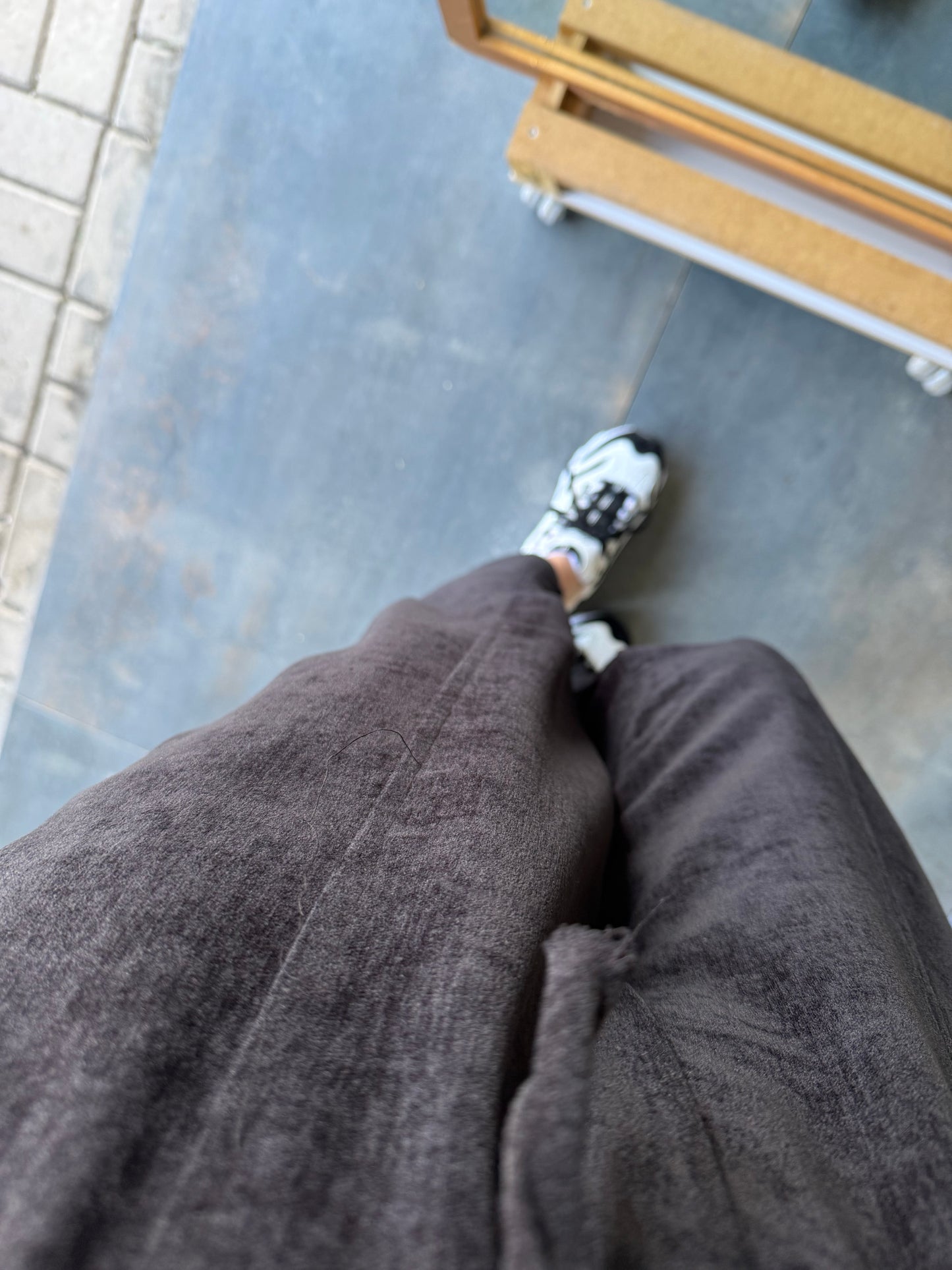 Sory Siyah Kadife Pantolon