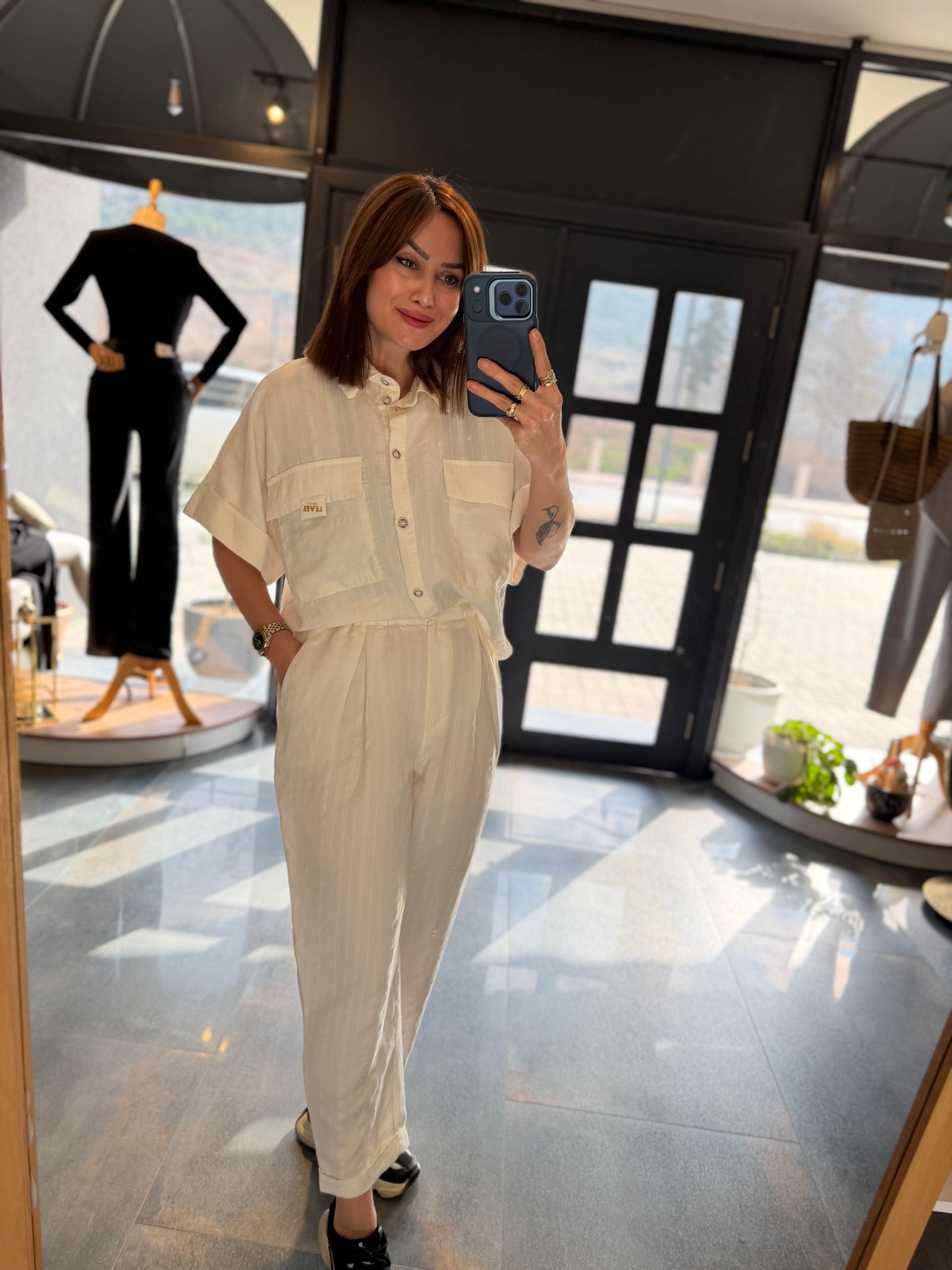 Newstar Tensel Beyaz Takım