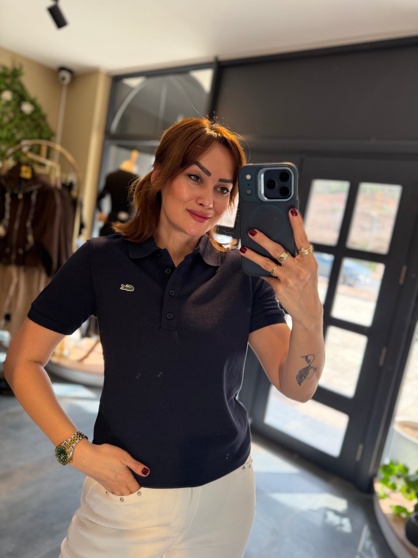 Misse Lacivert Kısa Kol T-Shirt