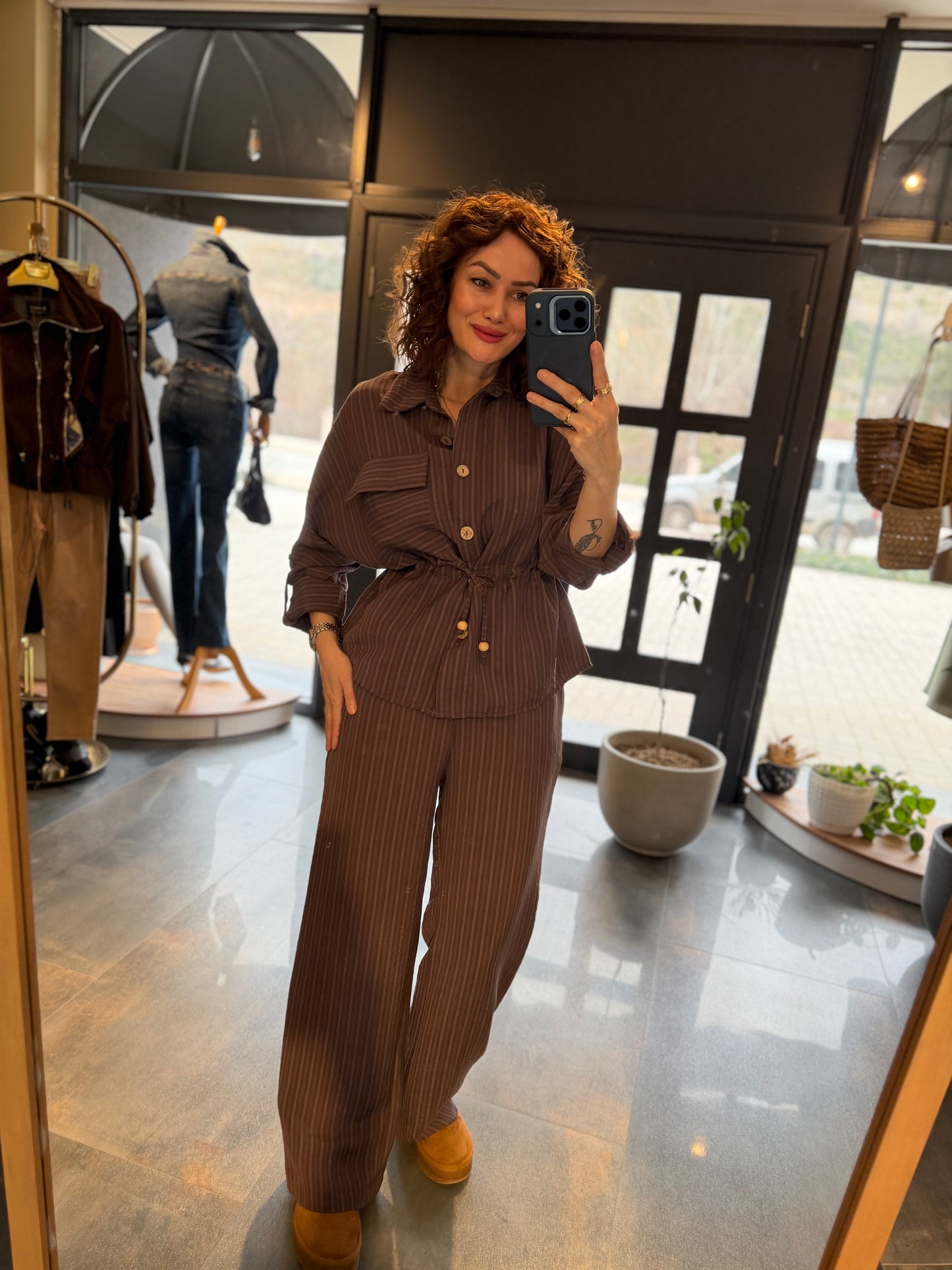 Sifona Kahve Tensel Takım