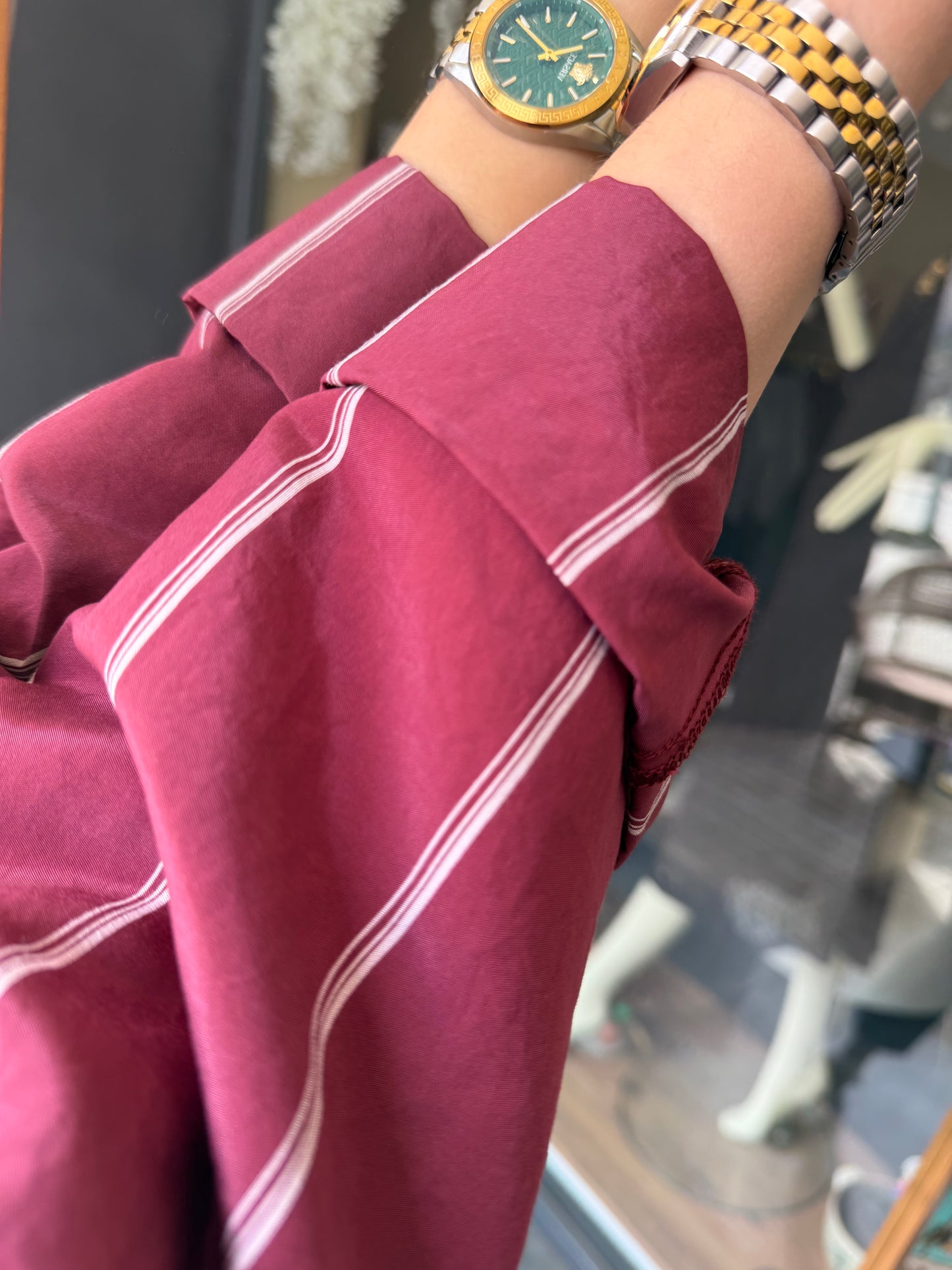 Tiante Bordo Tensel Gömlek